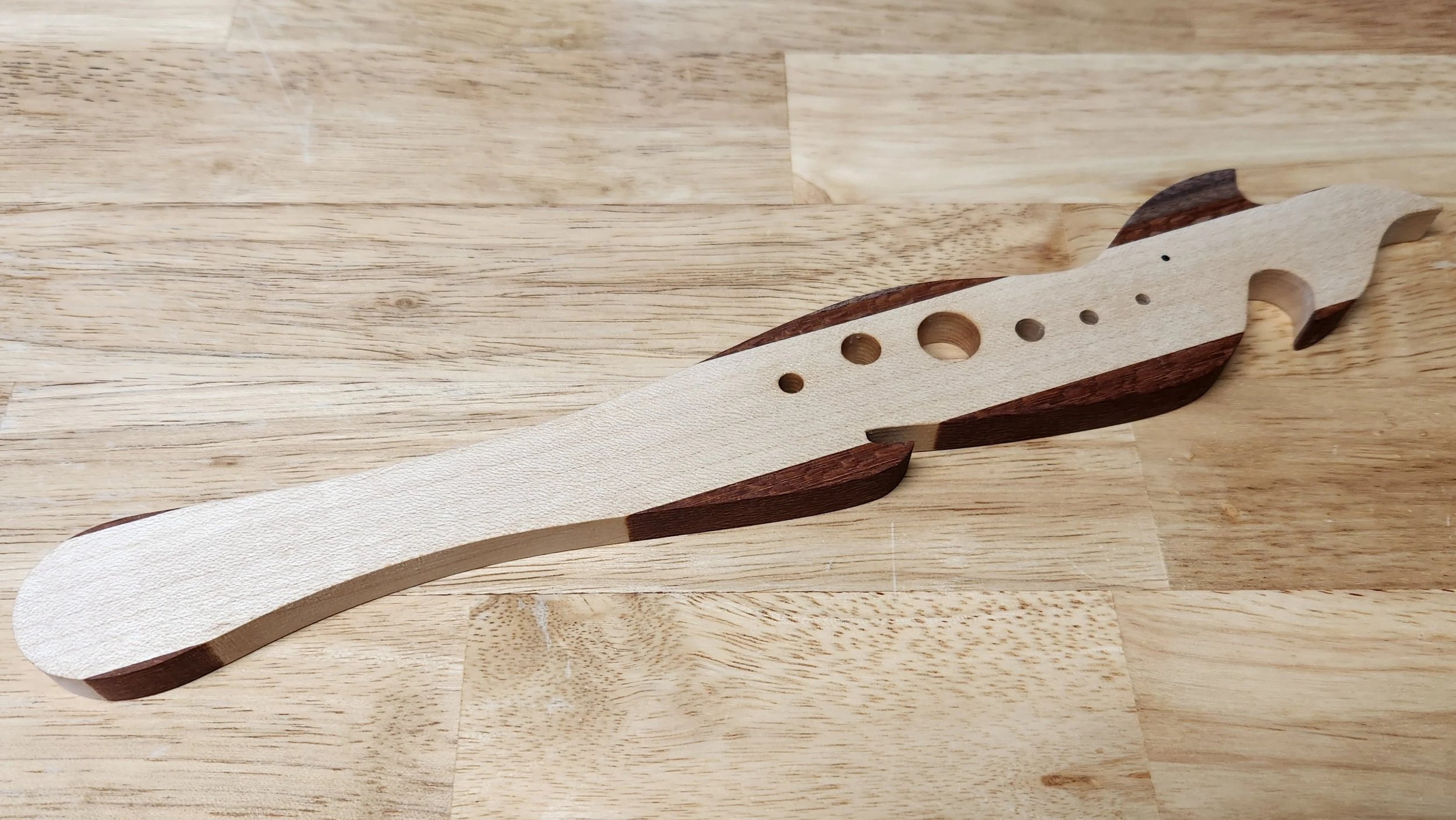 Wooden Kitchen Multitool, Walnut, Maple and Leopardwood