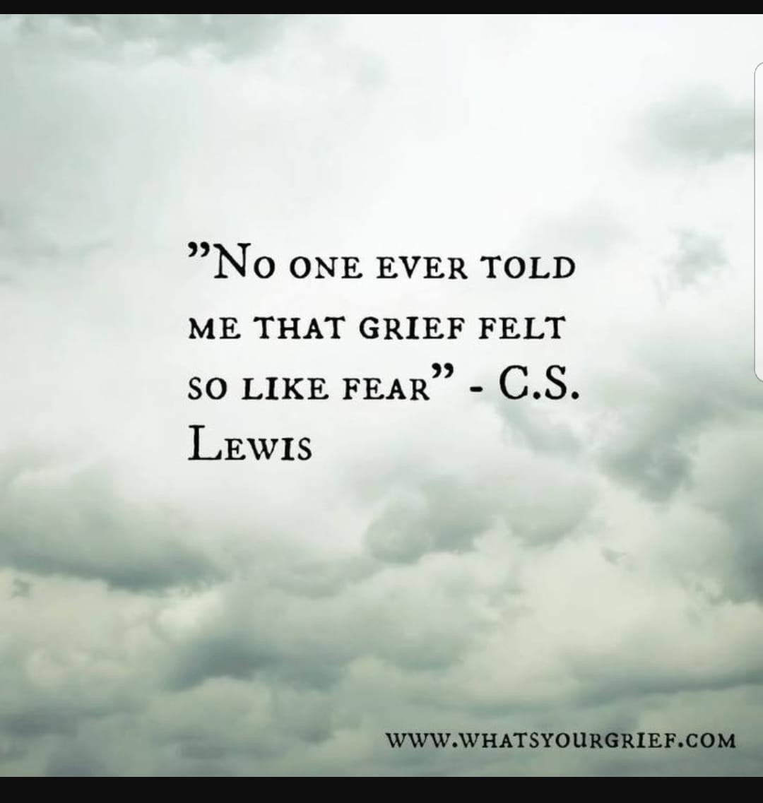 Grief vs. Fear