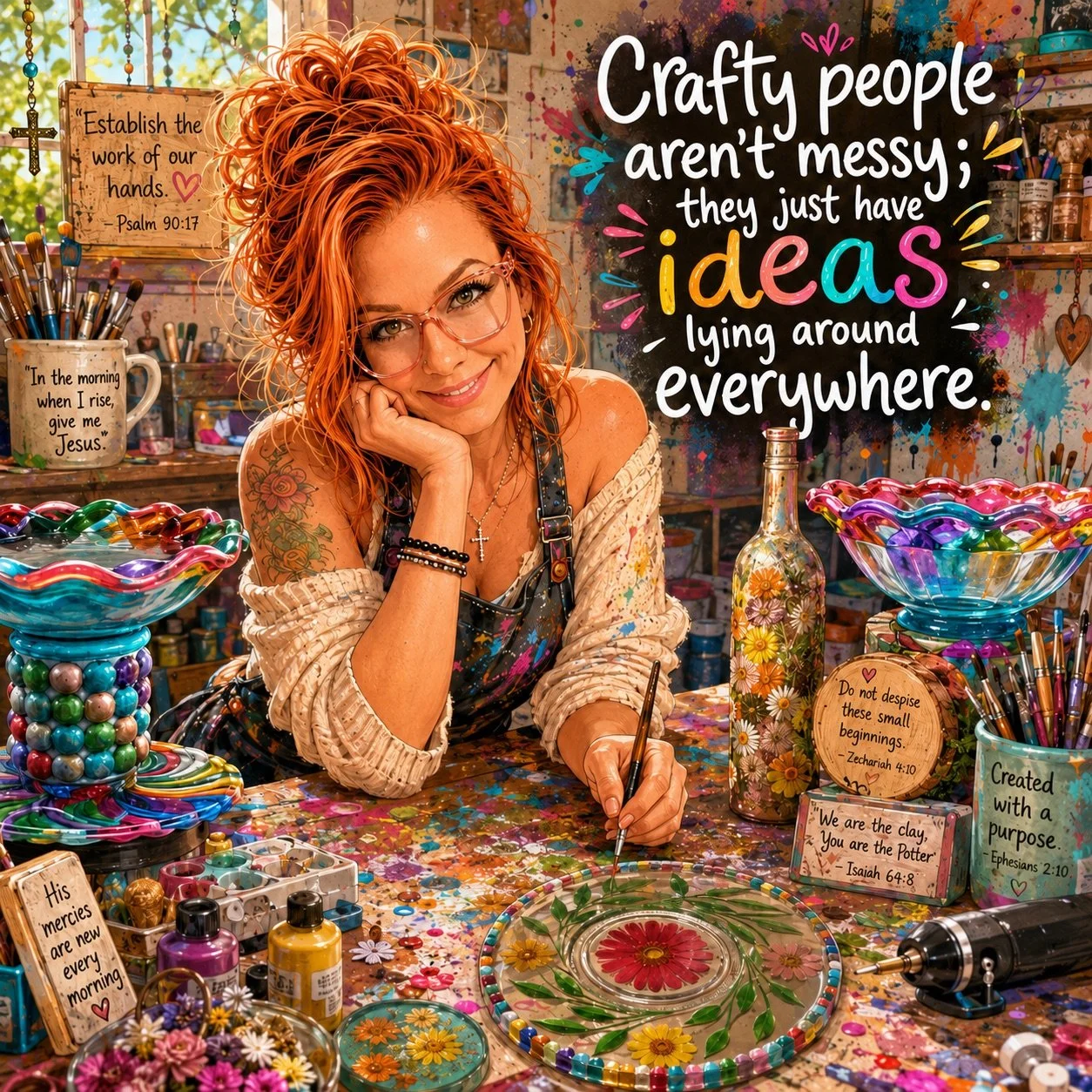 Paint &amp; Praise Workshop