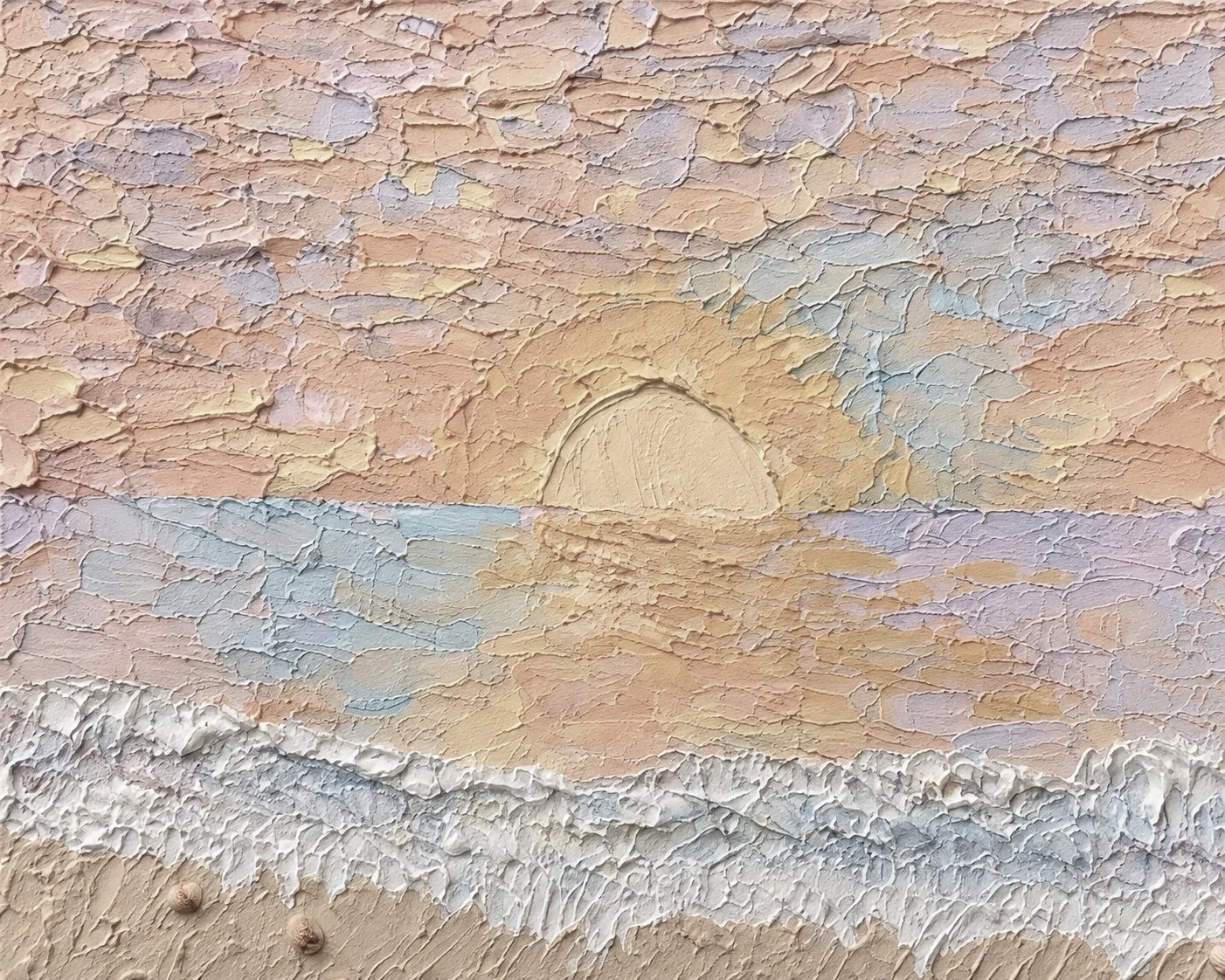 One-of-a-Kind Original Textured Paintings
