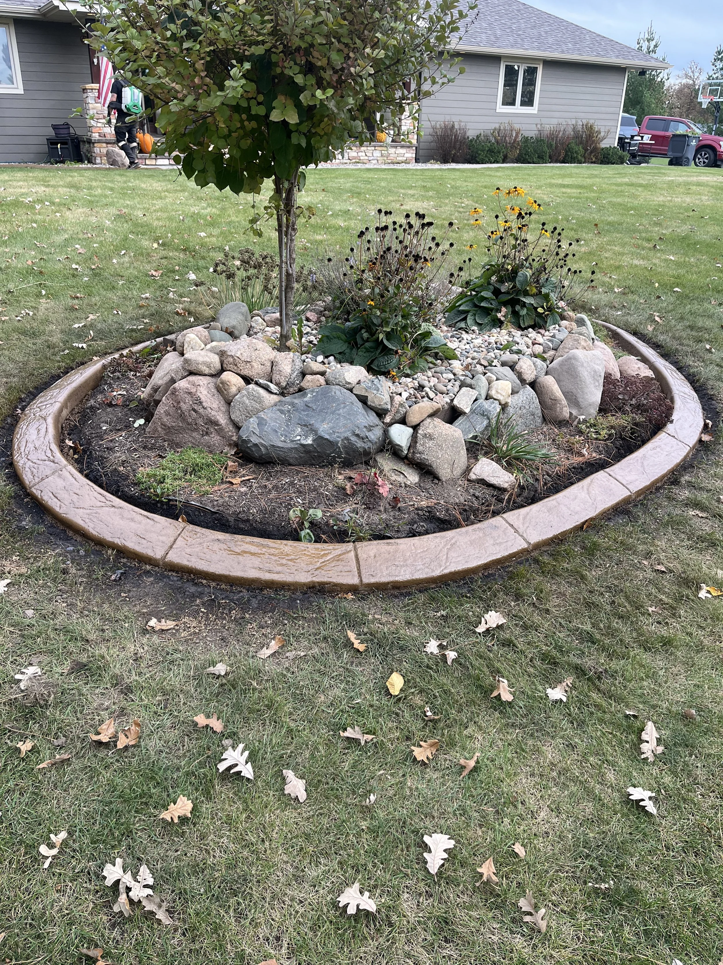 Flower Bed Landscape Edging