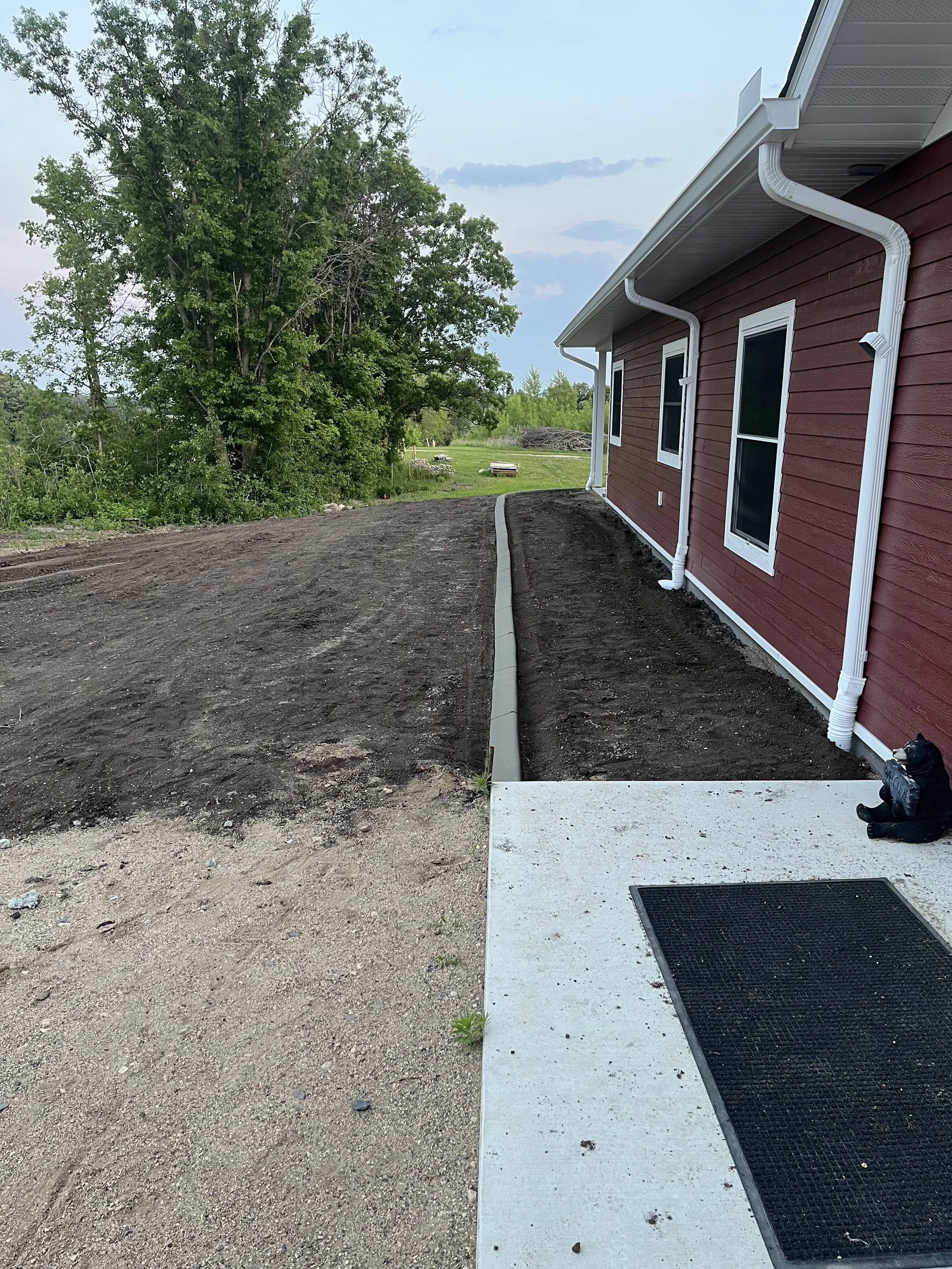 Concrete Landscape Border