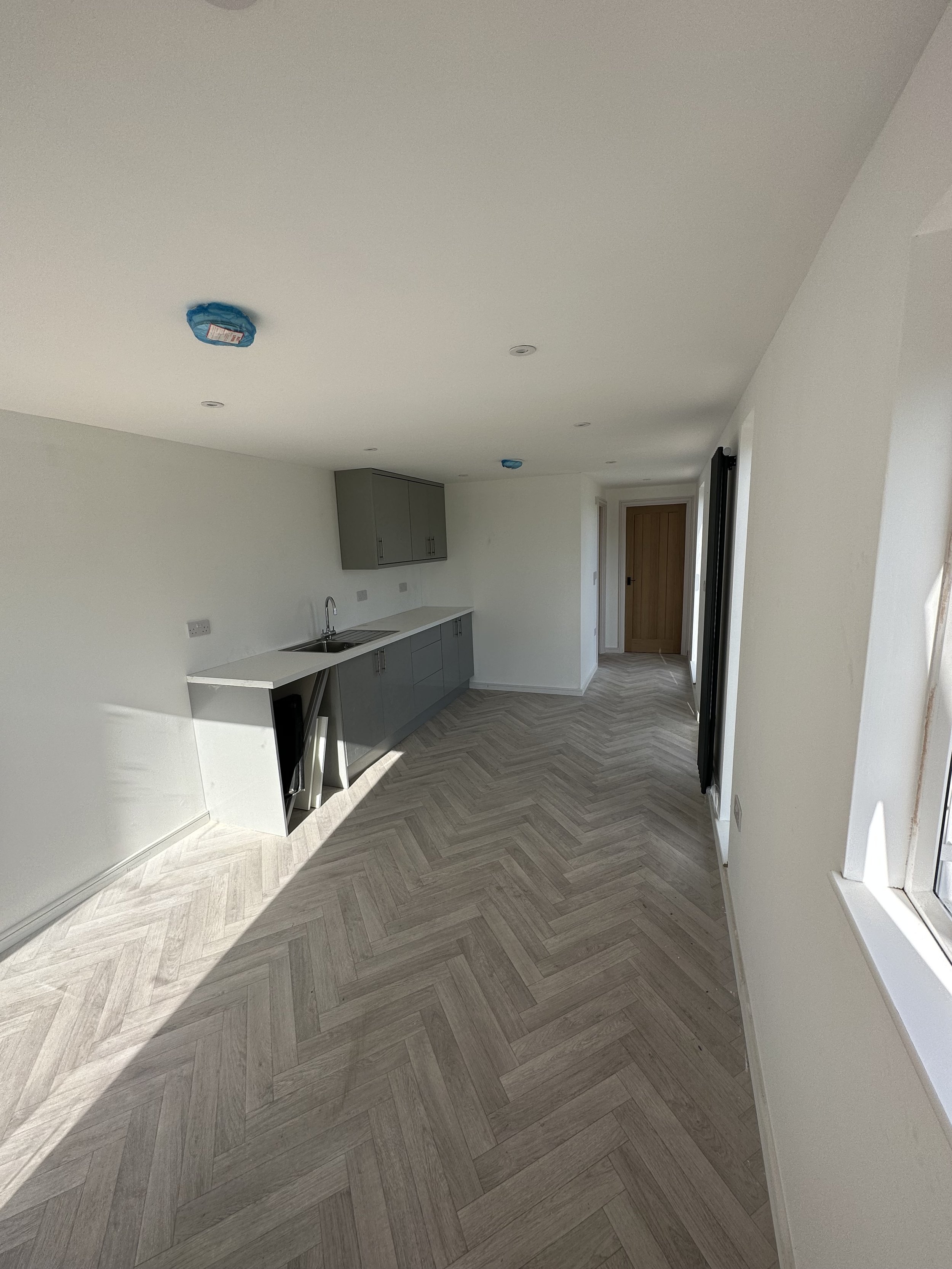 Open Plan Living and Kitchen area