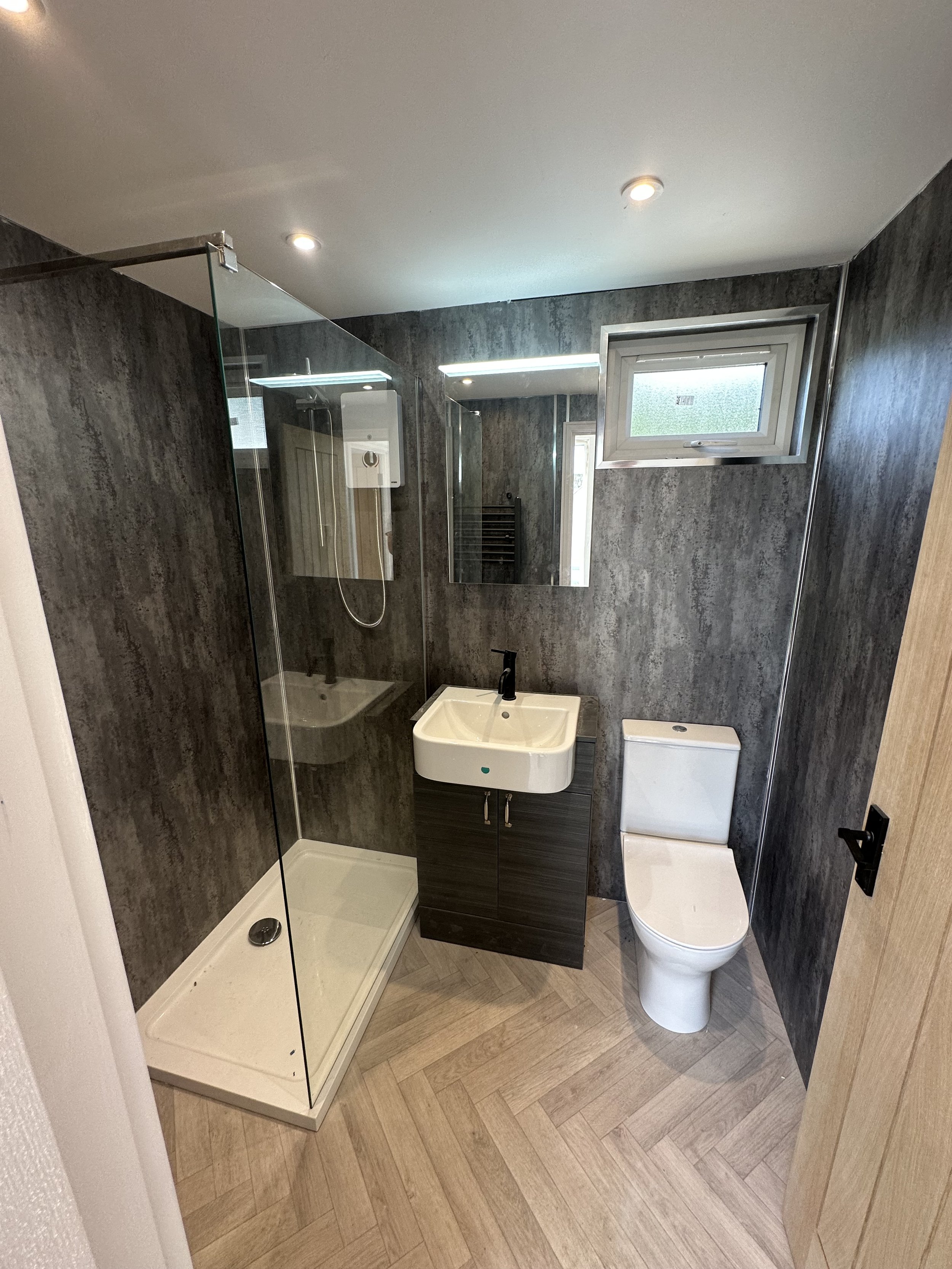 Toilet and shower room