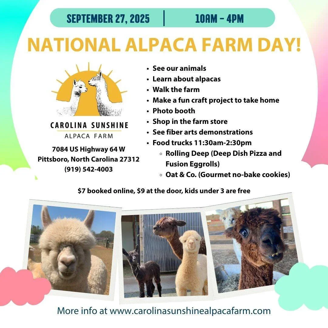 Courtesy Post: Celebrate Alpacas!
