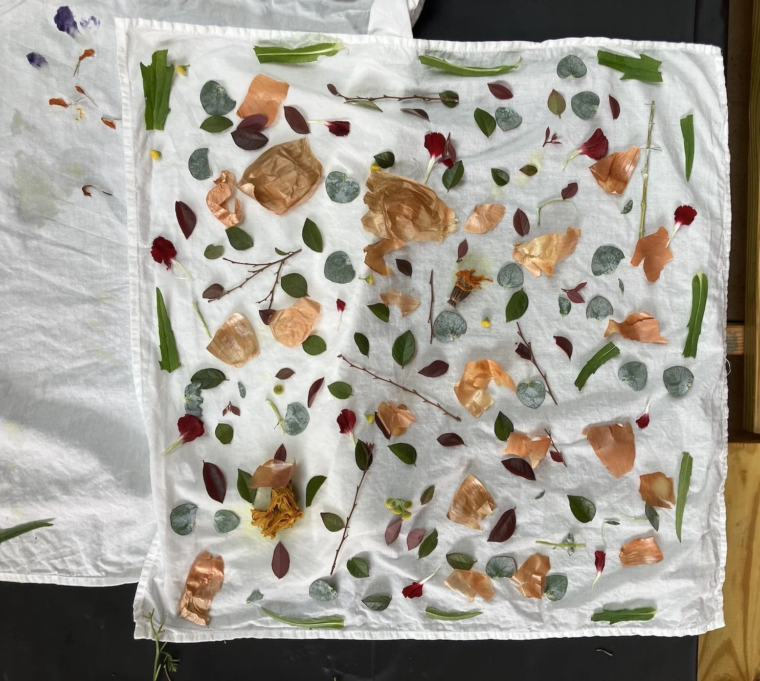 Eco-Printing a Bandana