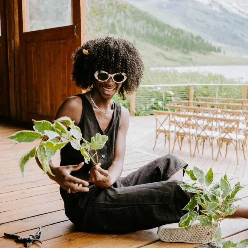 Just your neighborhood florist/hostess/creative whirlwind taking a moment to breathe (and maybe sit down for a minute or two 🙃).

If there&rsquo;s one thing I&rsquo;ve learned from Bonded by Butter, it&rsquo;s that beauty doesn&rsquo;t have to be pe