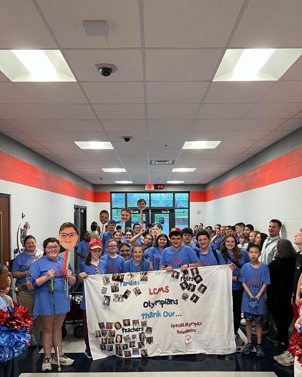 In honor of Sumner County&rsquo;s Special Olympics tomorrow, we are throwing it back to last year with these students from @lcmswolves 😍 We can&rsquo;t wait to see photos from this year!! Tag @icanprojecttn so we can cheer you on! 

#icanproject #pe