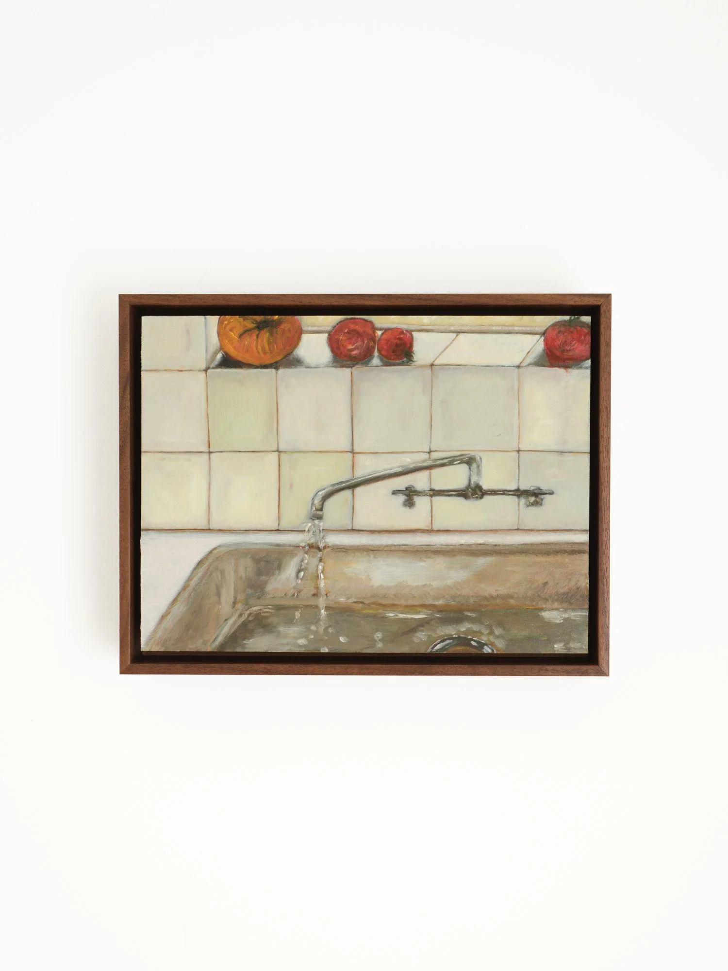 Kate LeSueur 
Tomatoes in Window, 2026 
Oil on linen panel 
9 x 12 inches
