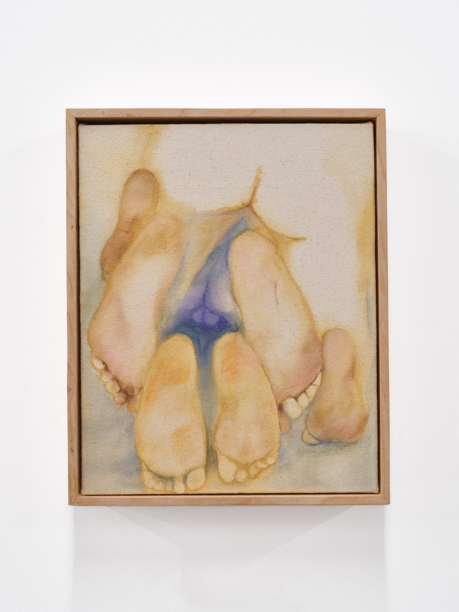 Rowan Howe 
feet, 2025 
Watercolor pencil and gouache 
8 x 10 inches 
9 x 11 inches framed