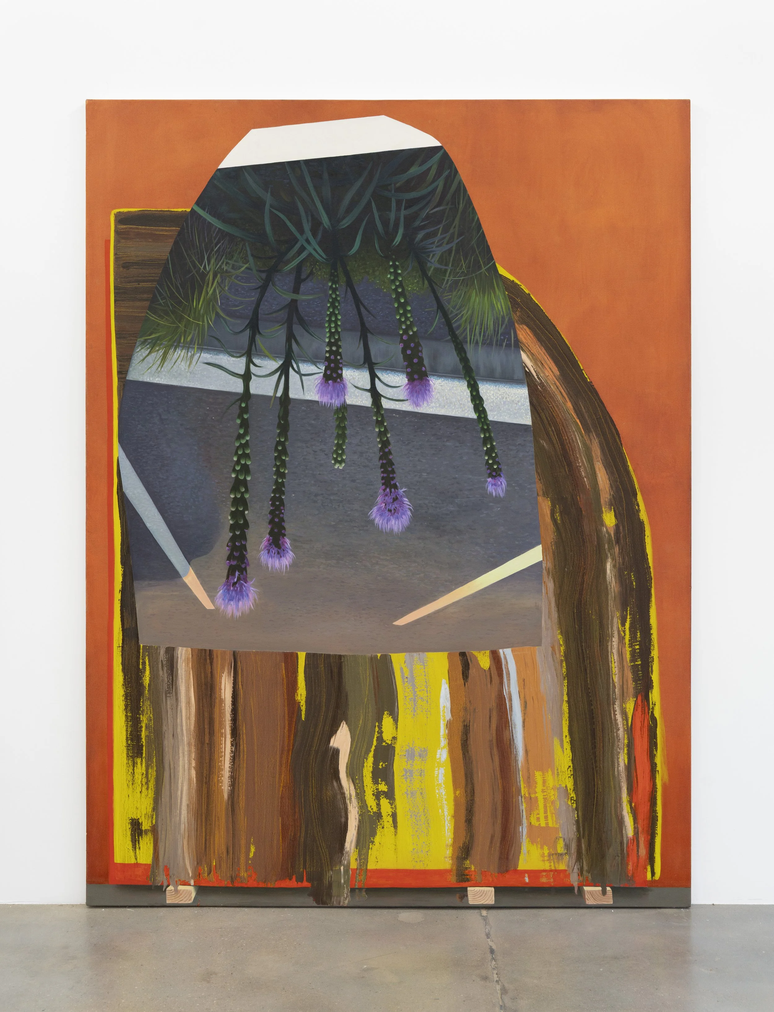 Calhan Hale 
Untitled, 2024 
Oil on canvas 
79 x 59 inches