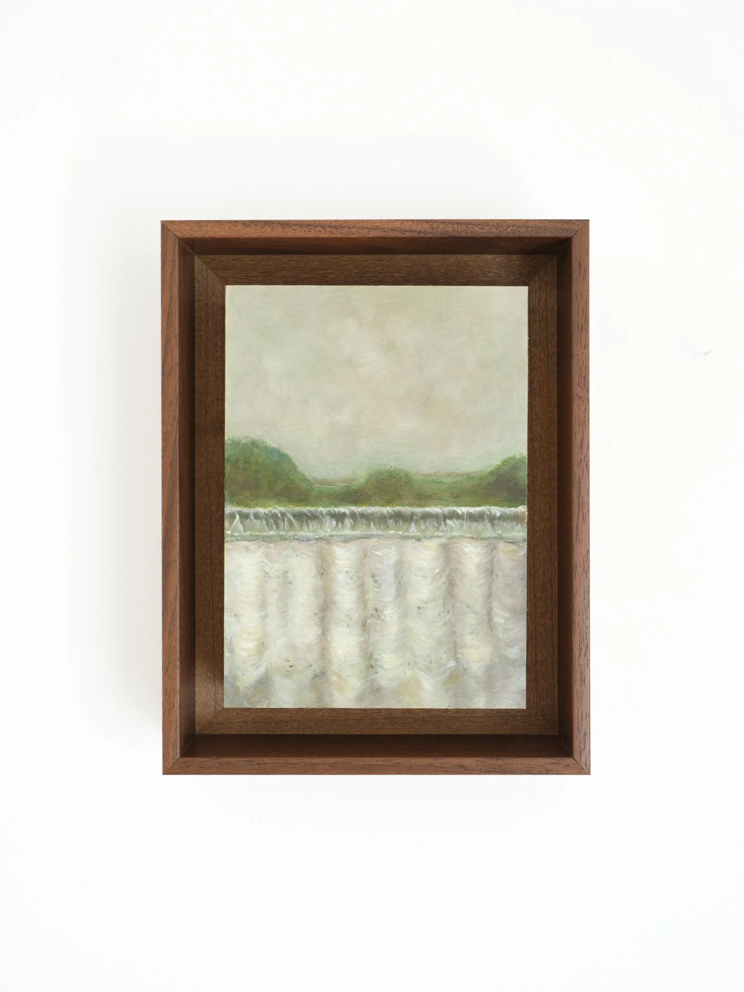 Kate LeSueur 
View from the Bath, 2026 
Oil on linen panel 
5 x 7 inches