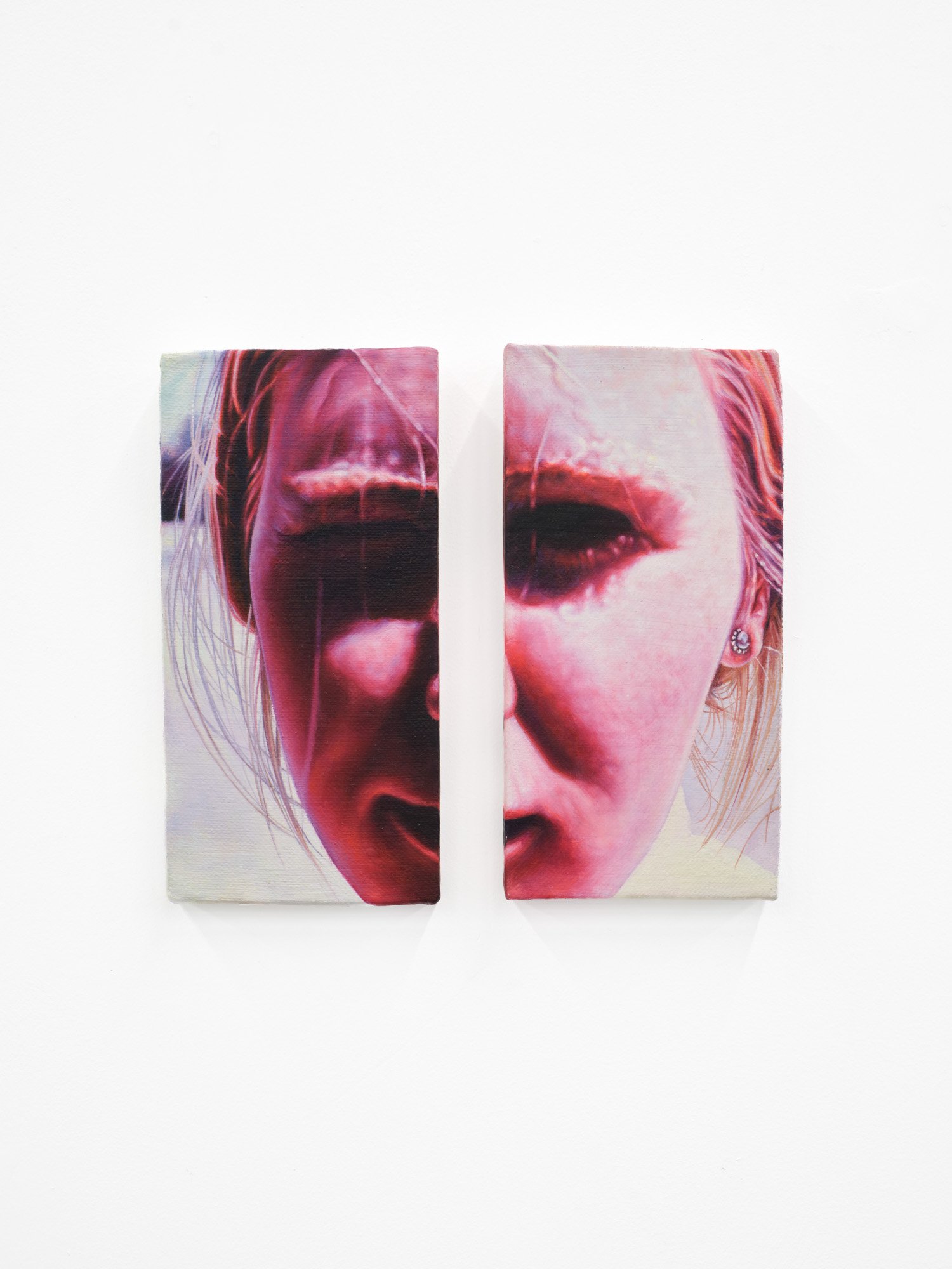 Hayley Labrum 
In the World, but Not of the World, 2025 
Oil on linen 
9 x 10 x 4 inches