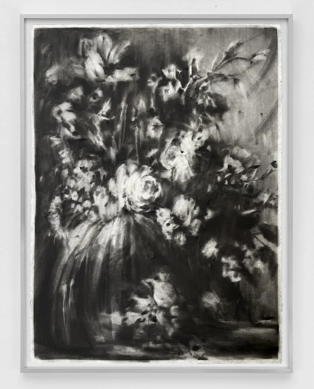 Taylor Prendergast 
Offering, 2026 
Charcoal on paper 
30 x 32 inches