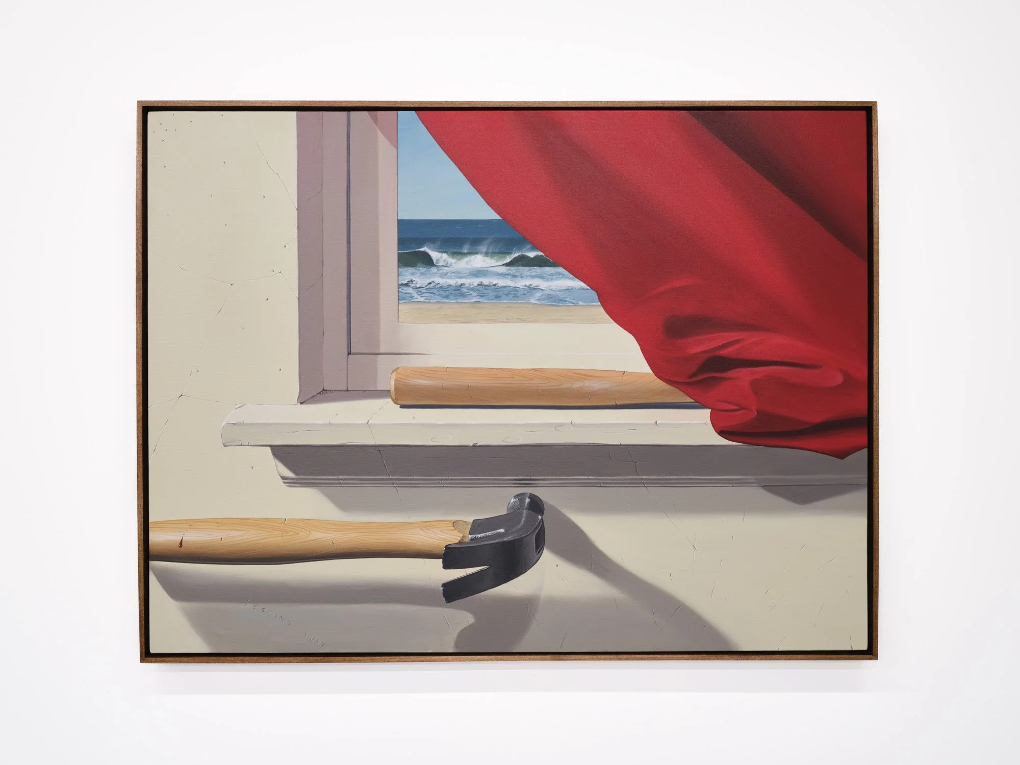 Conner O'Leary 
Reclining Nude 2, 2025 
Acrylic on canvas stretched over panel 
36 x 48 inches