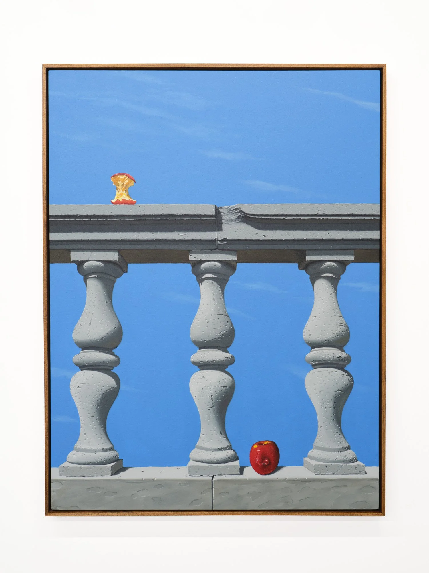 Conner O'Leary 
Feeble Bastard, 2026 
Acrylic on panel stretched over canvas, framed 
36 x 48 inches