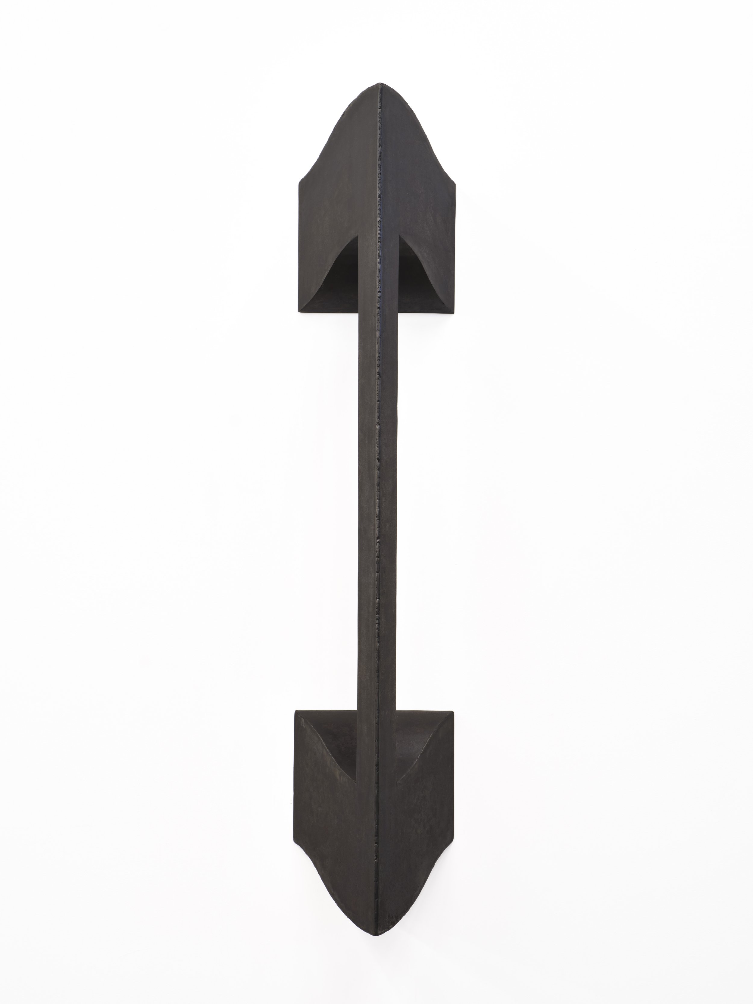 Wes Thompson 
Flag, 2025 
Steel 
45 (h) x 9 (l) x 5 (w) inches