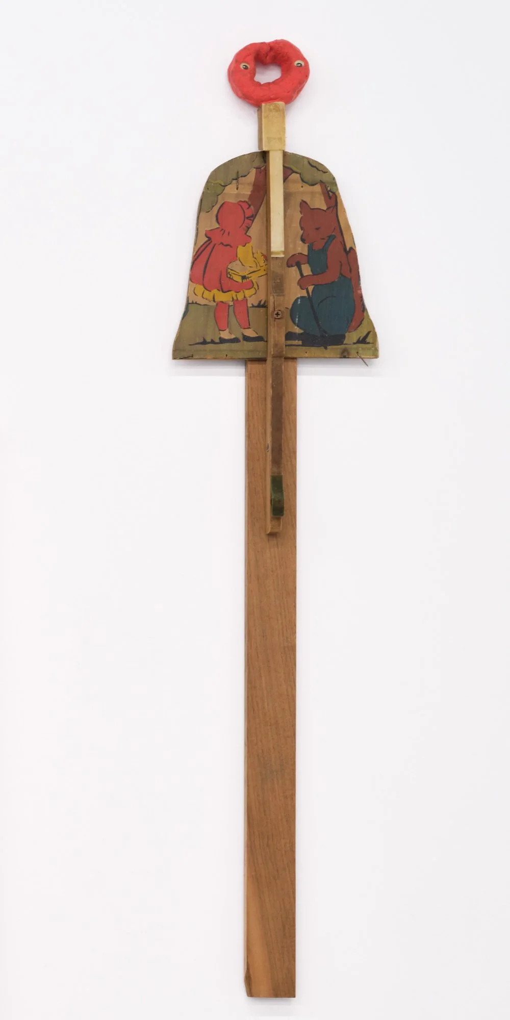 Barry Elkanick 
Unlovely , 2026 
Found objects, modeling clay 
36 x 8 inches