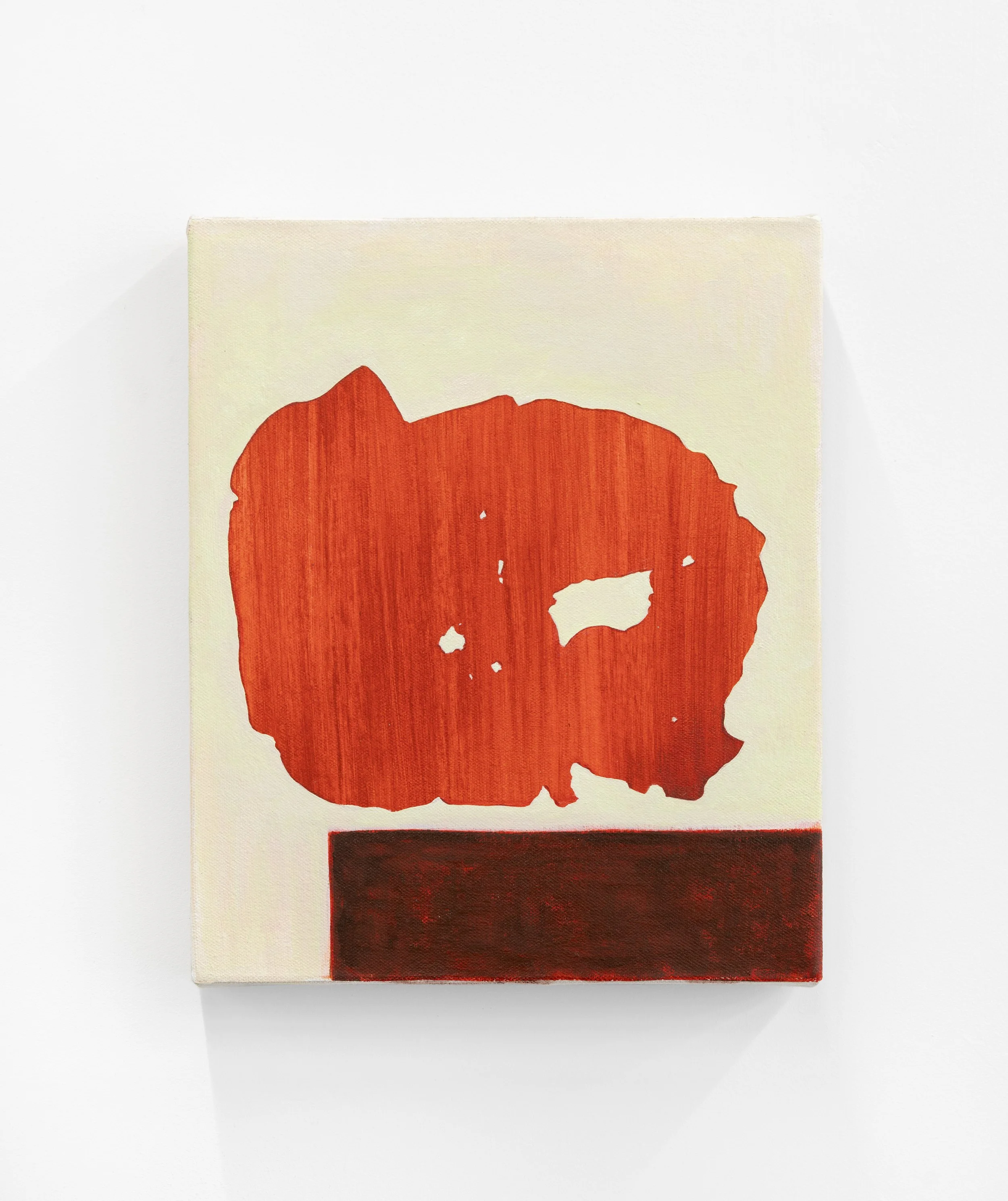 Calhan Hale 
2nd Floor 632, 2025 
Acrylic and oil on canvas 
12 x 10 inches