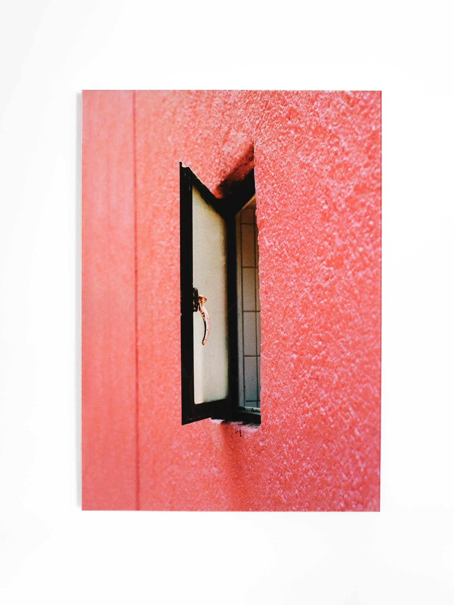 Lili Jamail 
Pink Window, 2025 
C-Print mounted to plexiglass 
22.5 x 32 Inches