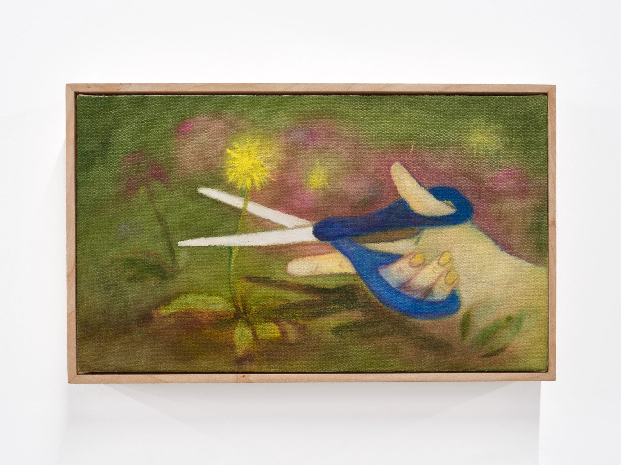 Rowan Howe 
dead head, 2025 
Watercolor pencil and gouache 
14 x 8 inches 
14.5 x 9 inches framed