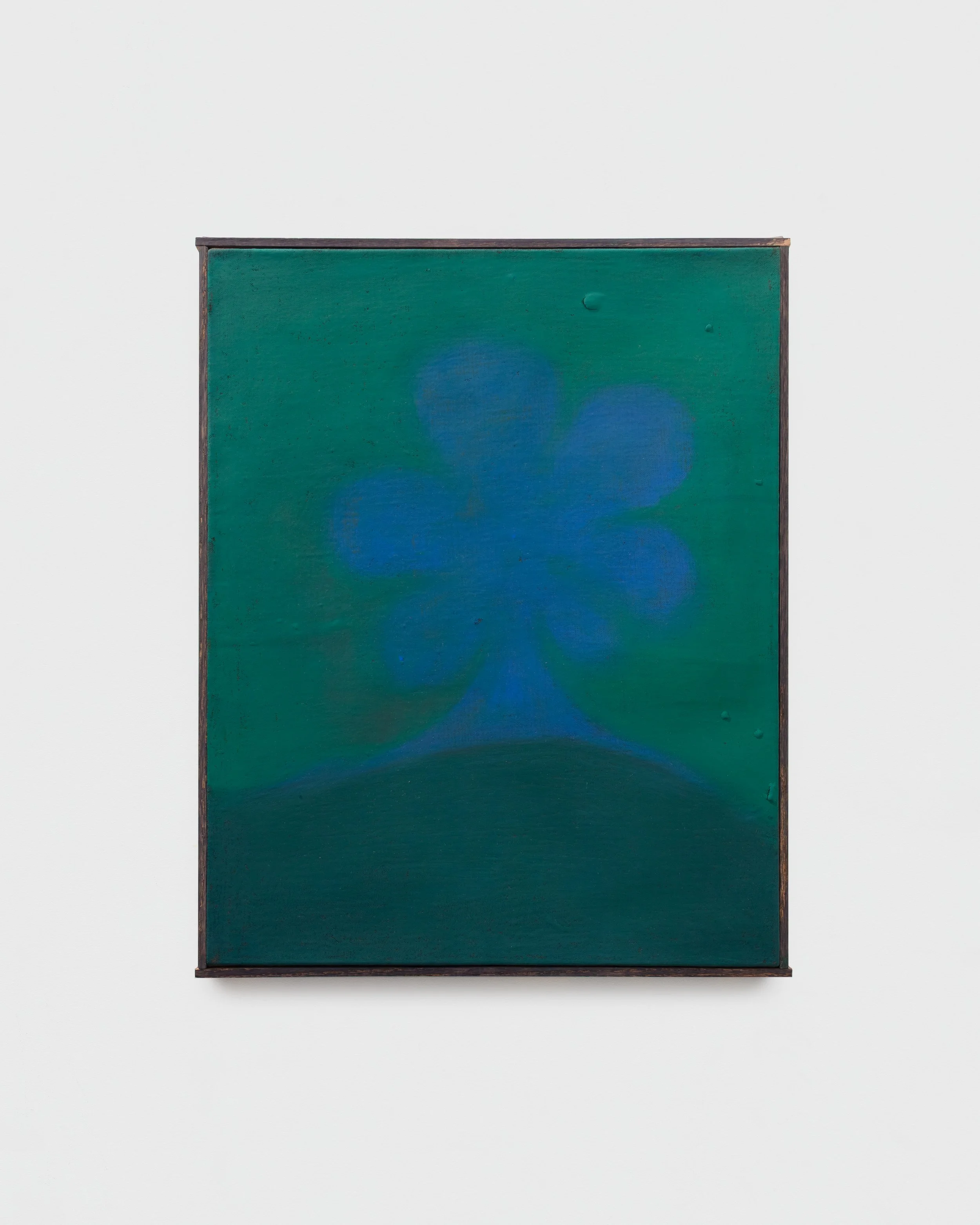 Barry Elkanick 
Hope for Kind Man, 2026 
Oil pastel on linen 
20.5 x 16.5 inches