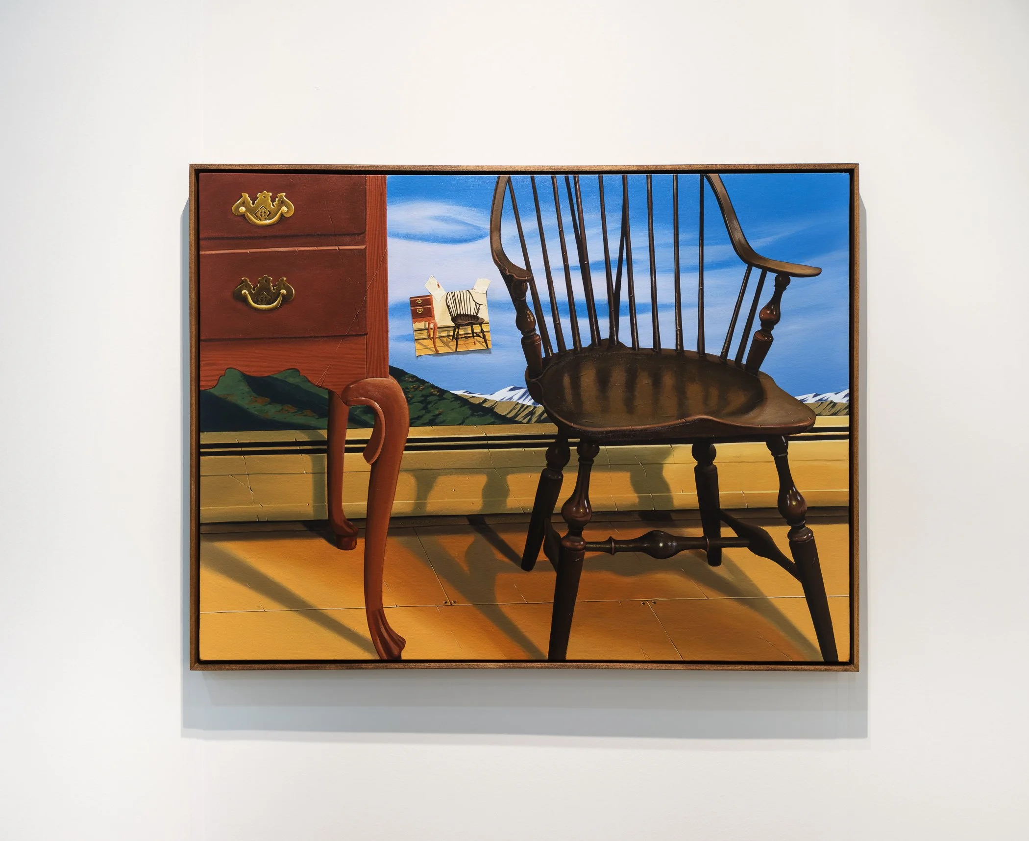 Conner O'Leary 
Winding Star, 2025 
Acrylic on canvas stretched over panel 
36 x 48 inches