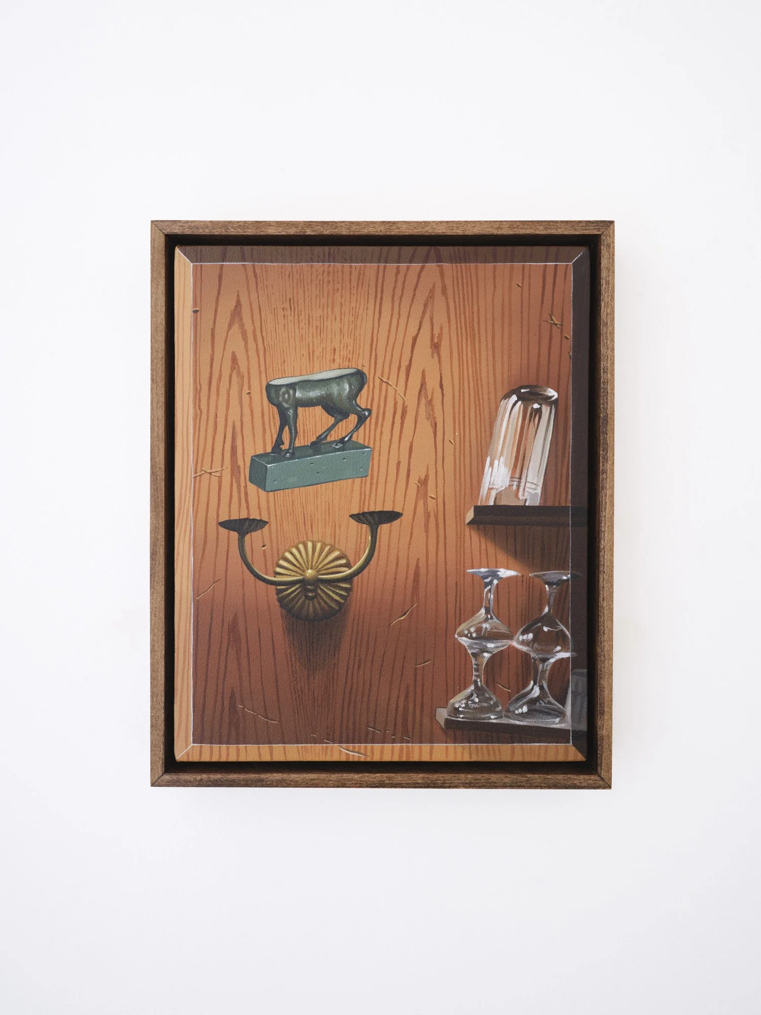 Conner O'Leary 
Vision III, 2025 
Acrylic on canvas stretched over panel 
15 x 12 inches