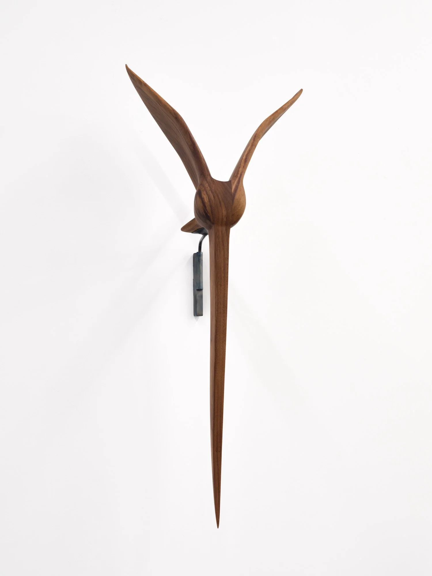 Wes Thompson 
Night Hike, 2026 
Black Walnut 
H: 30 x W: 12 x L:10 inches
