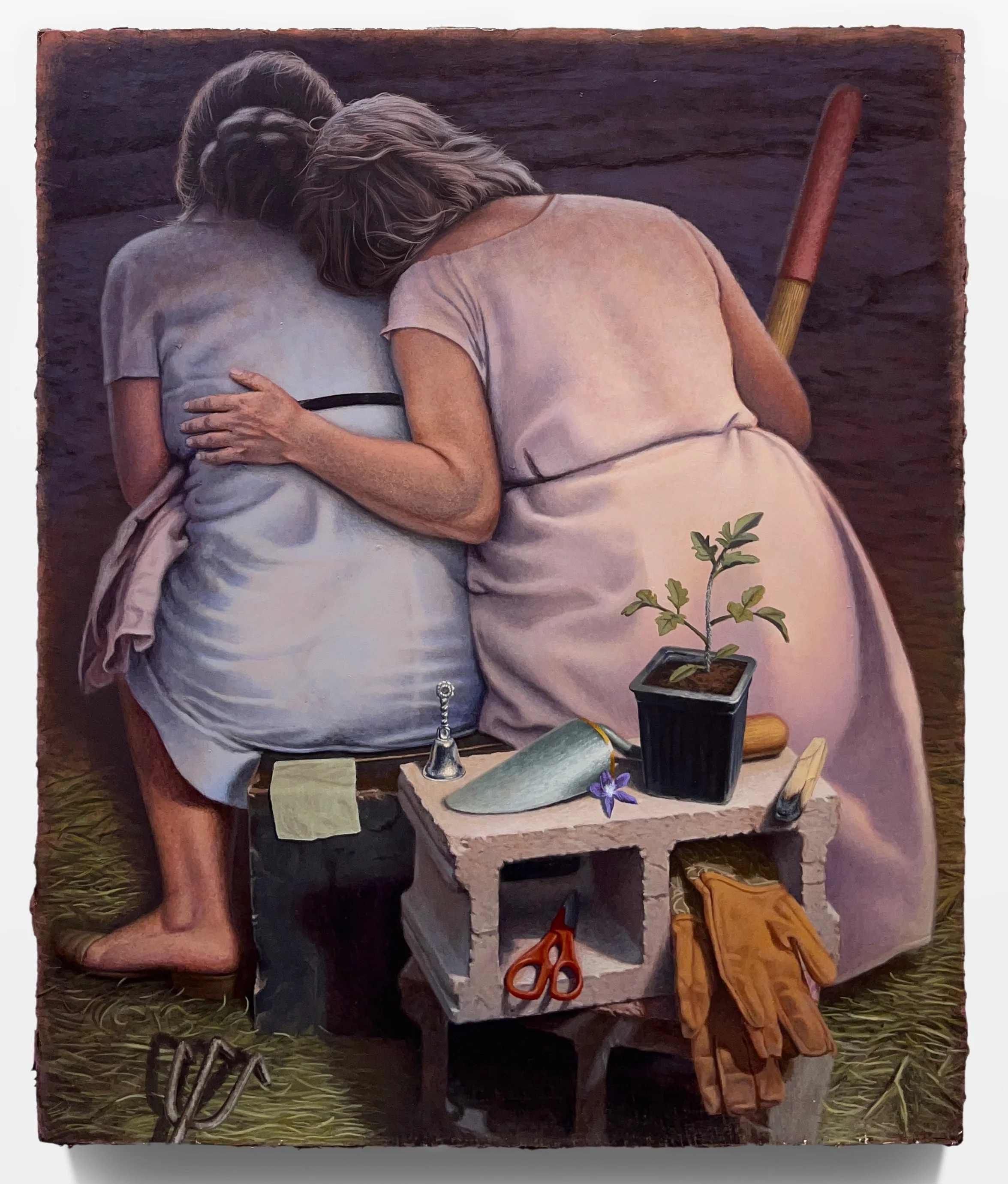 Carter Flachbarth 
The Harvest, 2026 
Acrylic on canvas 
25 x 30 inches