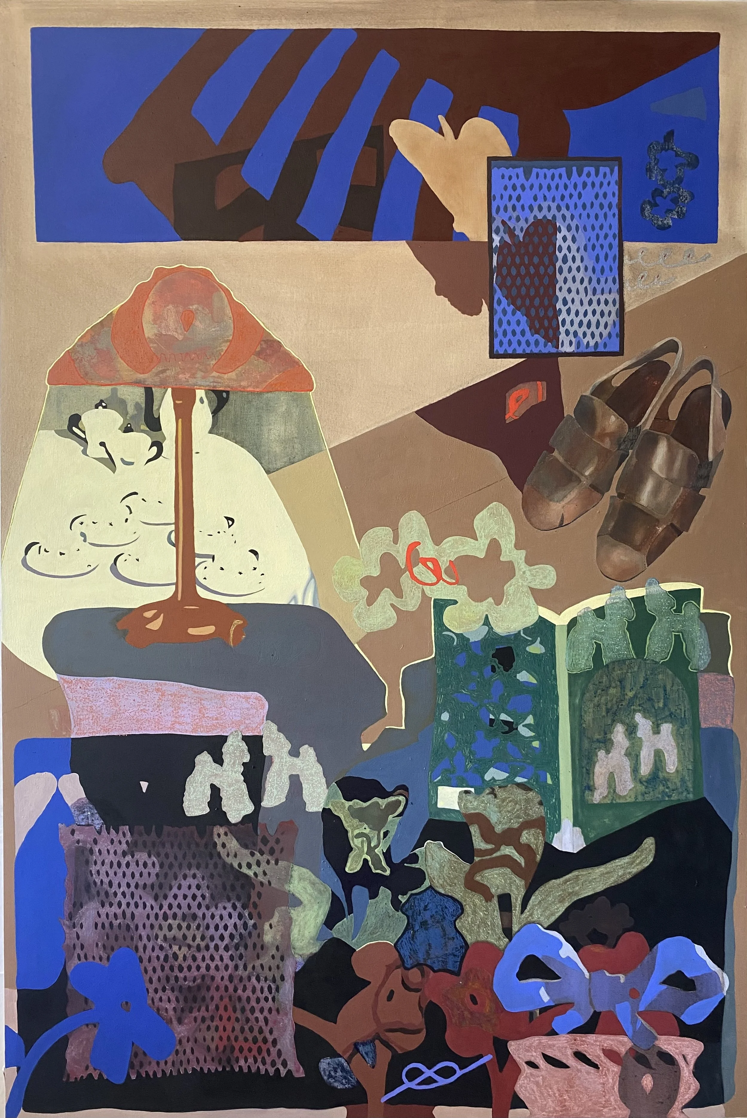 Sarah Stellman  
Daily Iteration, 2025  
Oil paint on wood panel  
24 x 36 inches
