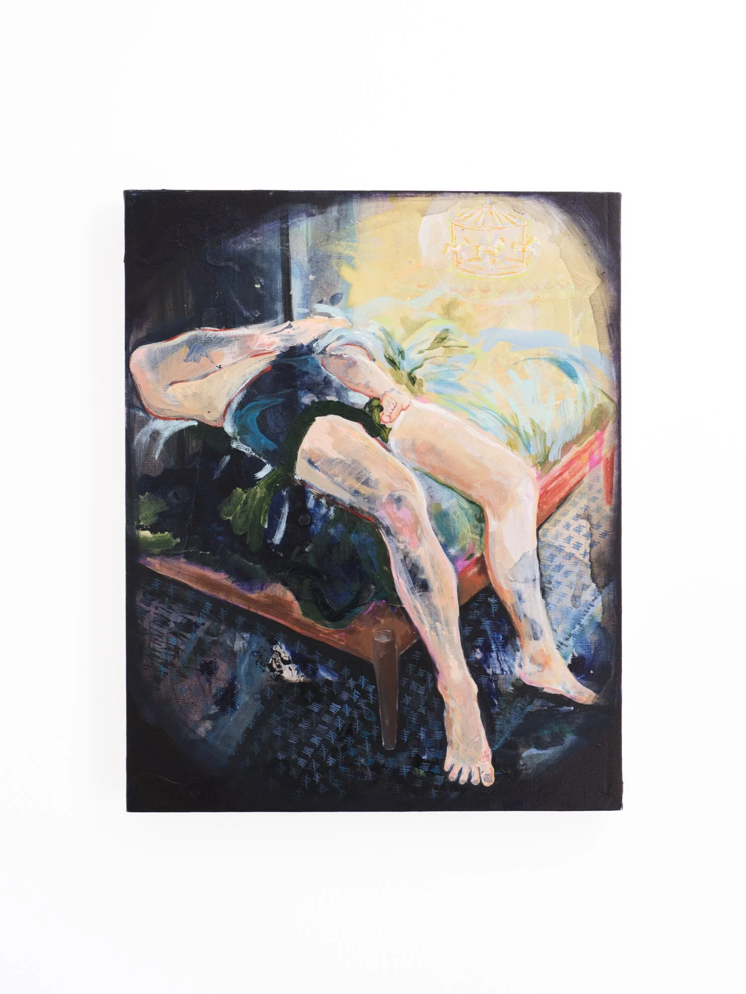 Moll Brau 
The Giver, 2025 
Acrylic on Linen 
20 x 16 inches