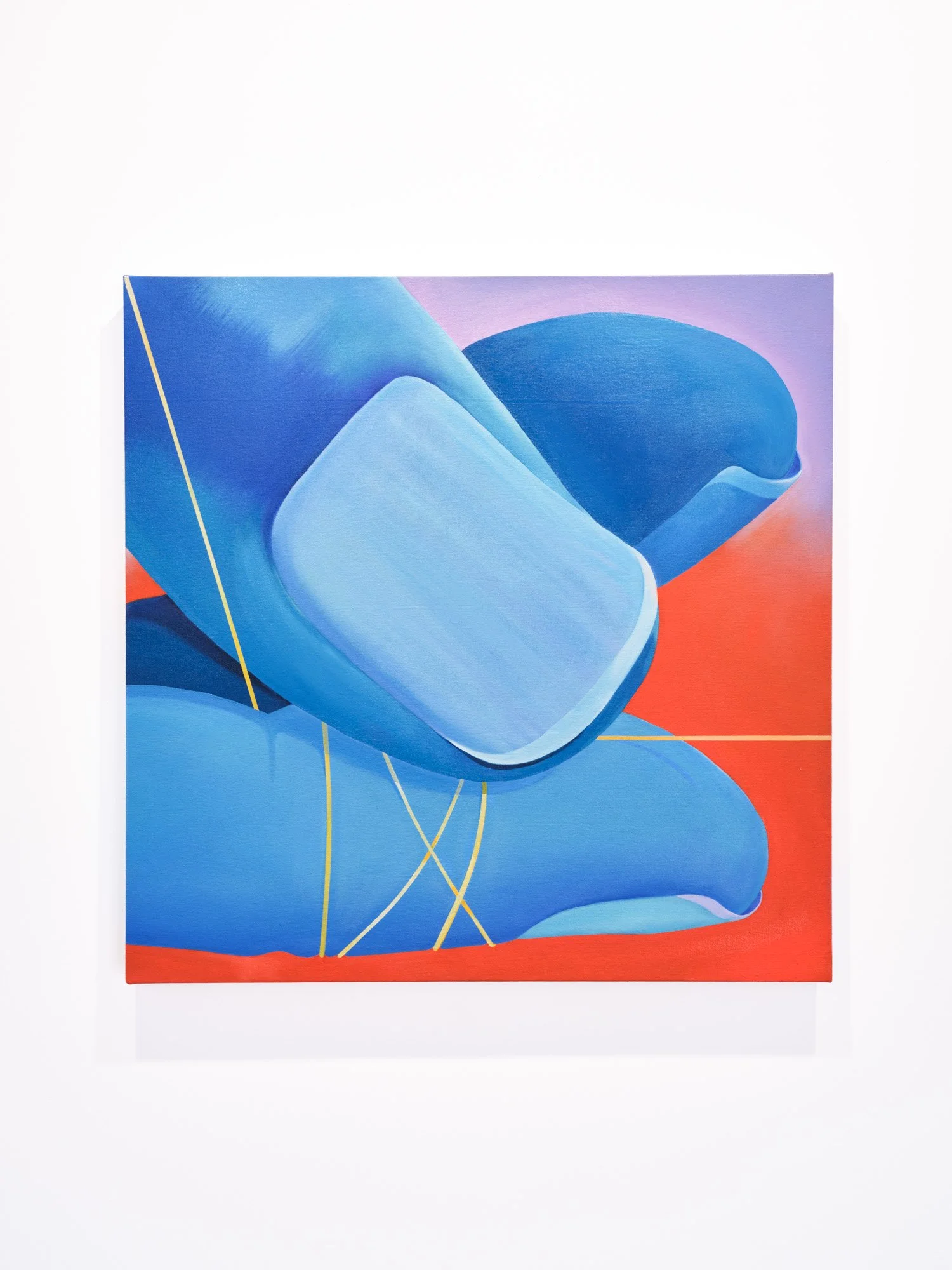 Brooke Burnside 
Green Thumb, 2025 
Oil on canvas 
30 x 30 inches