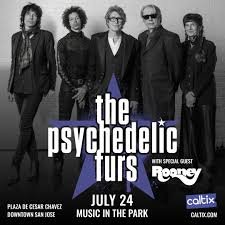 Psychedelic Furs - Plaza De Cesar Chavez San Jose