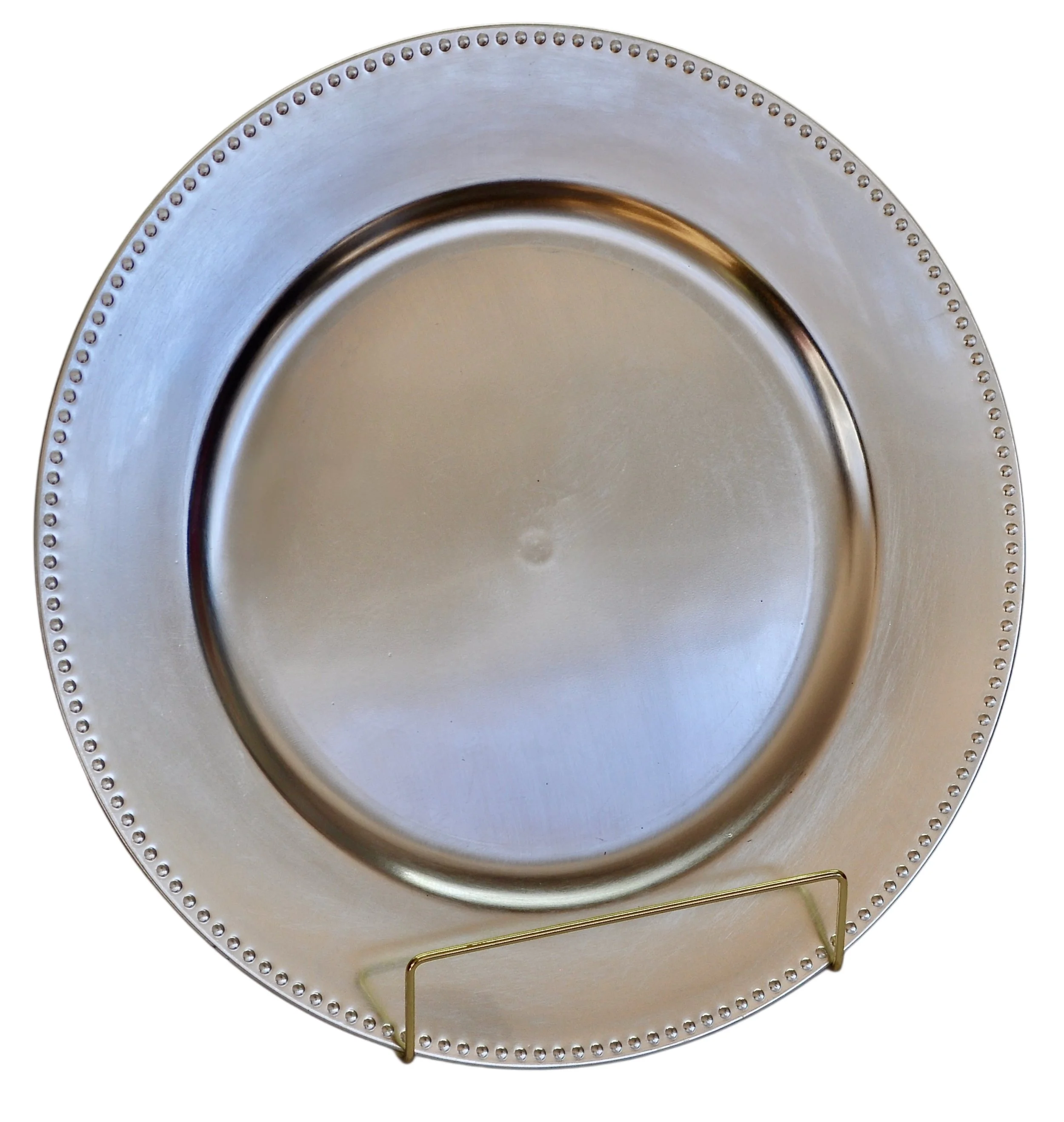 Silver Charger Plates