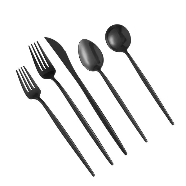Raven Black Flatware.webp