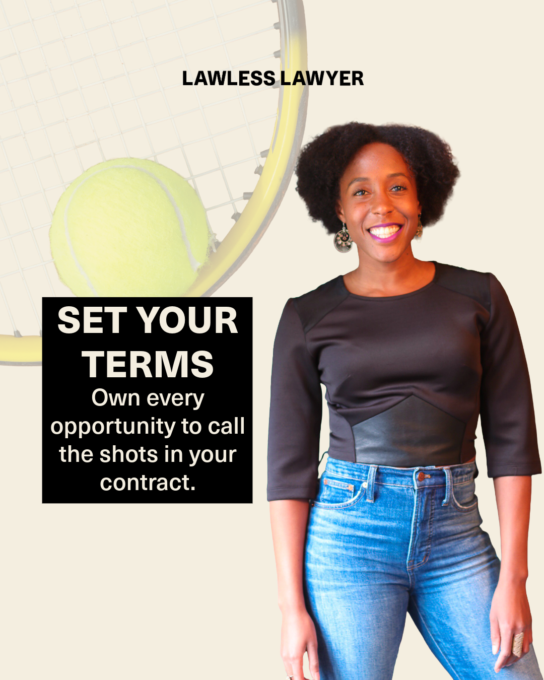 promotional image for offer set the terms