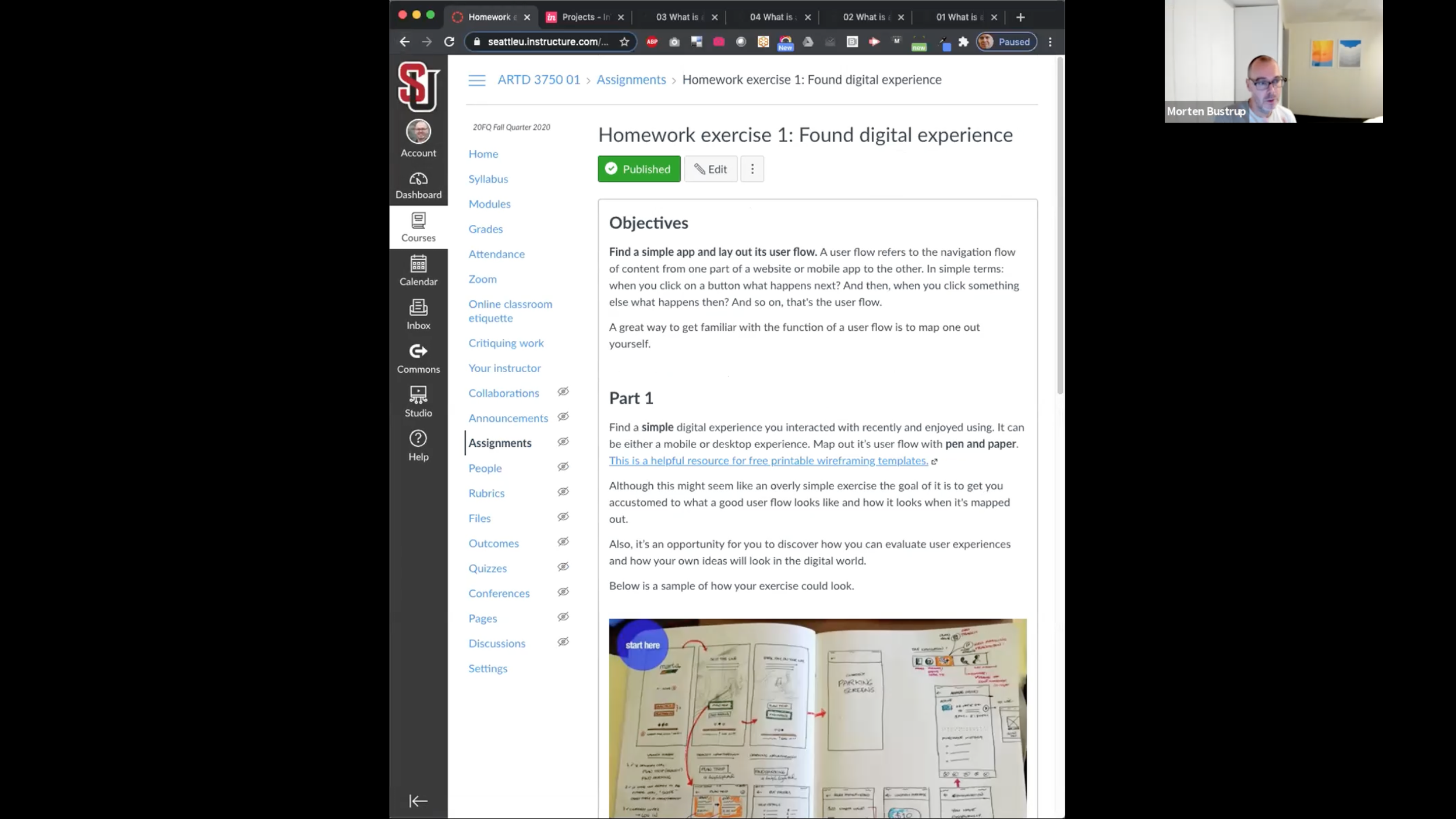 Found digital experience exercise