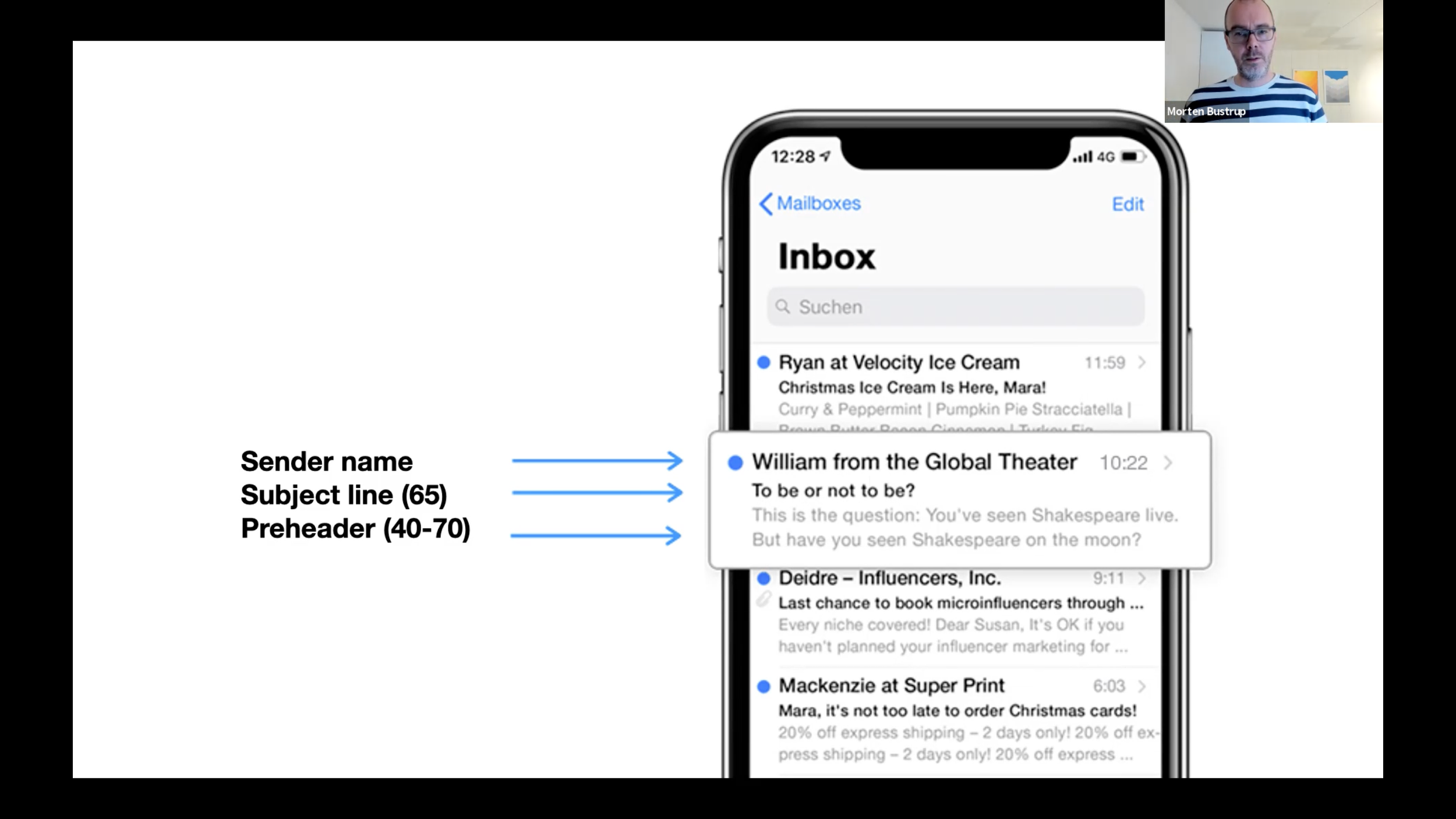 Building blocks of email design lecture
