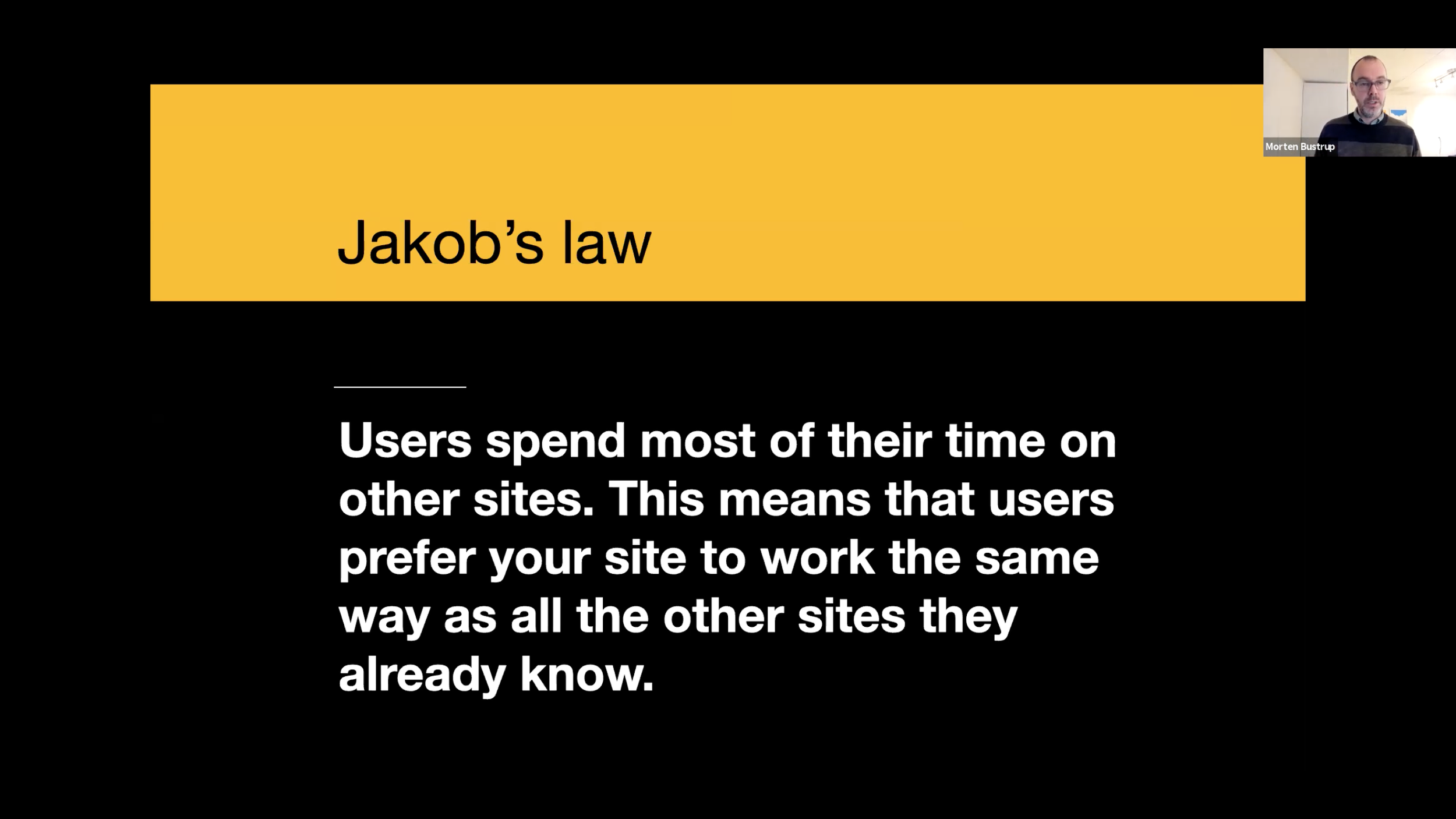 Laws of UX lecture