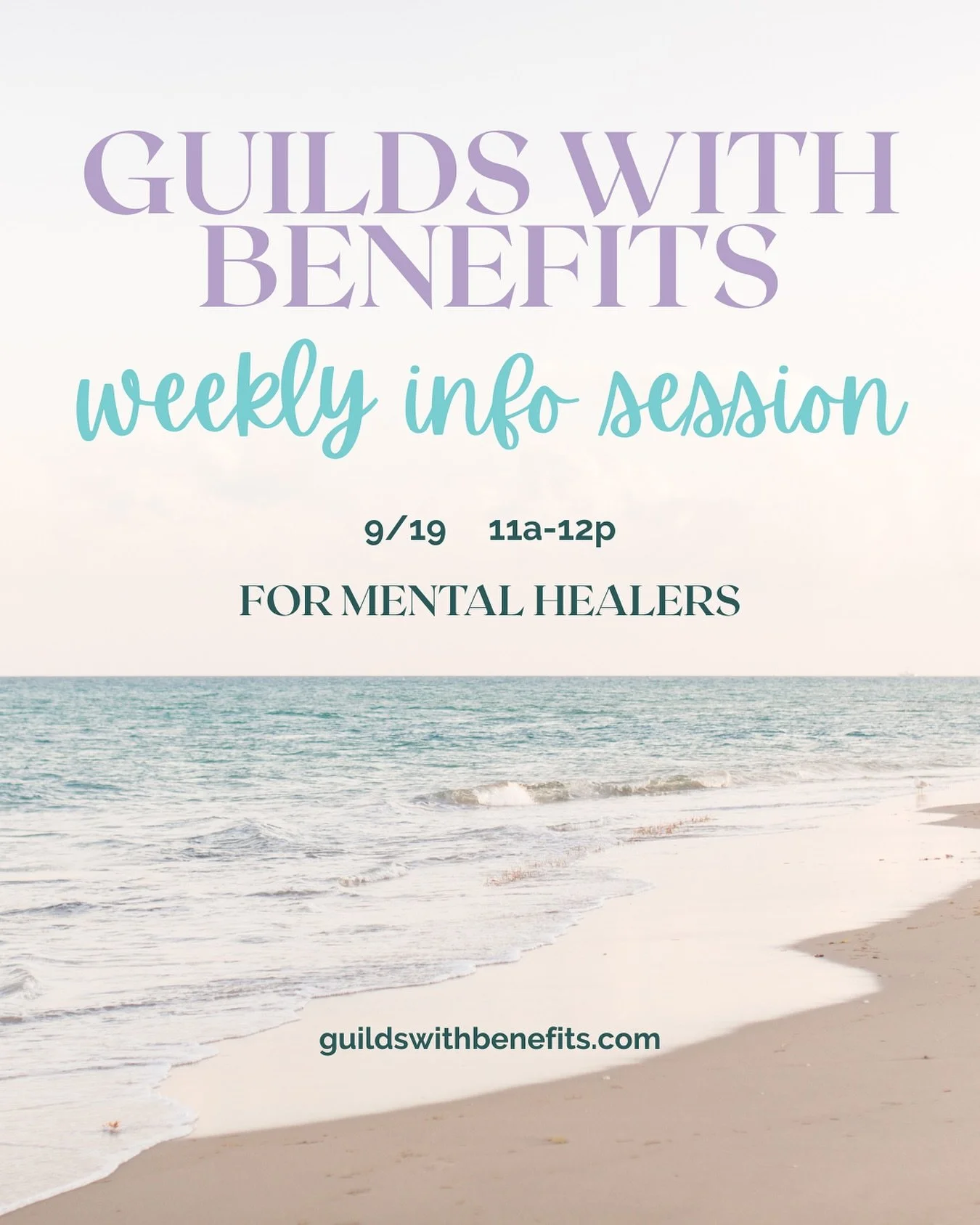 This week&rsquo;s info session focuses on 👩&zwj;🦱Mental Health Professionals.
🙌🏼 If you know someone in this industry, they will think you&rsquo;re awesome for sharing this with them!
✨ We bring community and wellbeing the underserved and talente