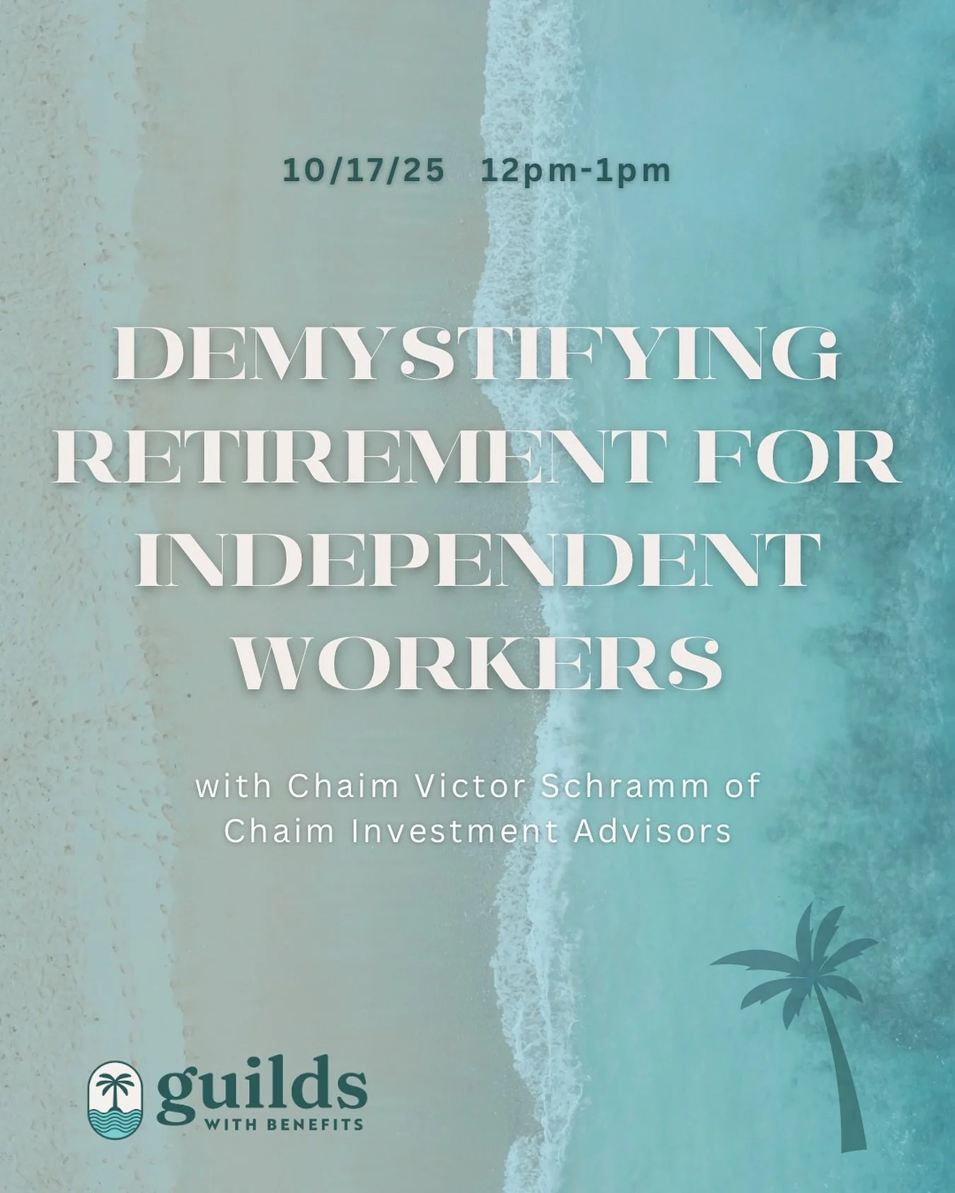 💭 Wondering how OregonSaves affects your small business?
Or how to build a retirement plan that actually works when you&rsquo;re self-employed?

We&rsquo;ve got answers. 🙌

Join us for a conversation with Chaim Schramm of Chaim Investment Advisors 