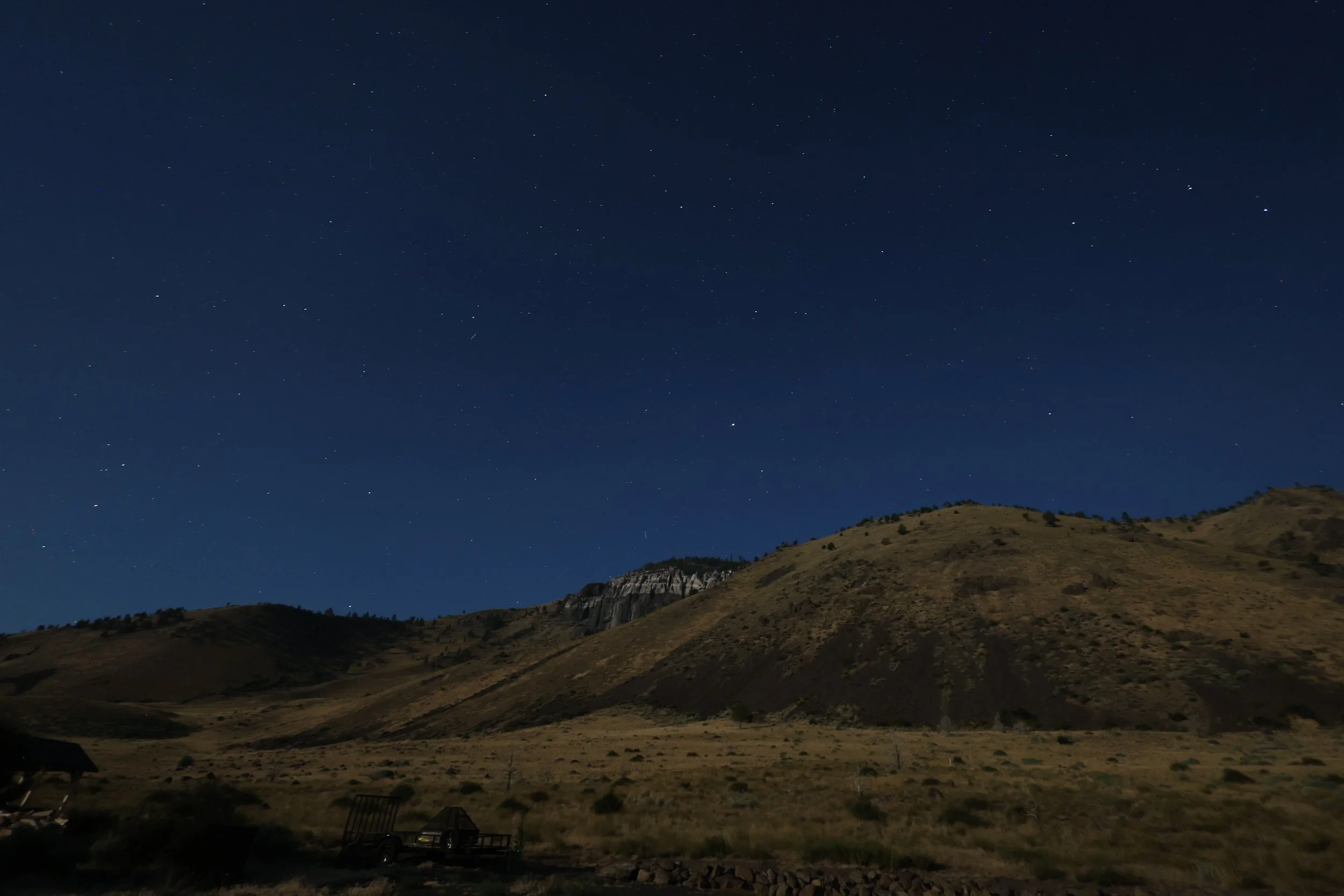Oregon Outback at Night Print (8" X 10")