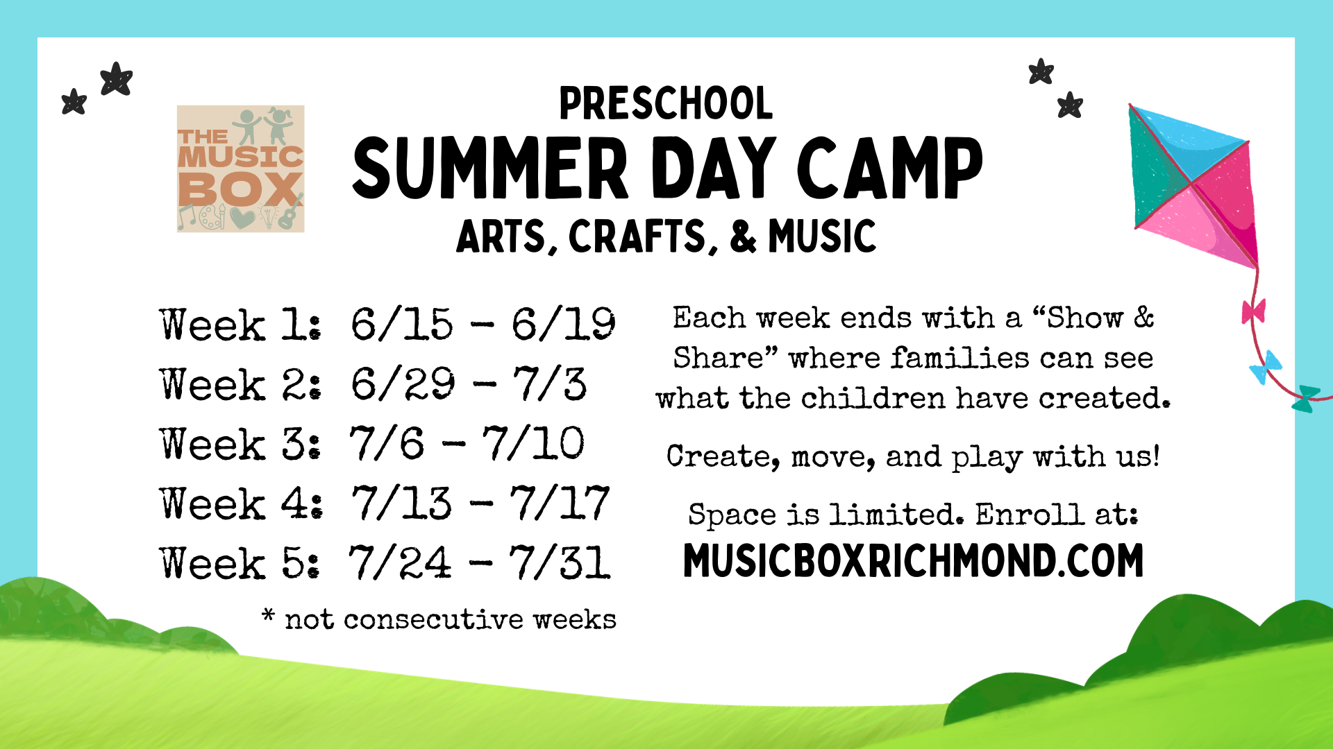 Preschool Summer Day Camp