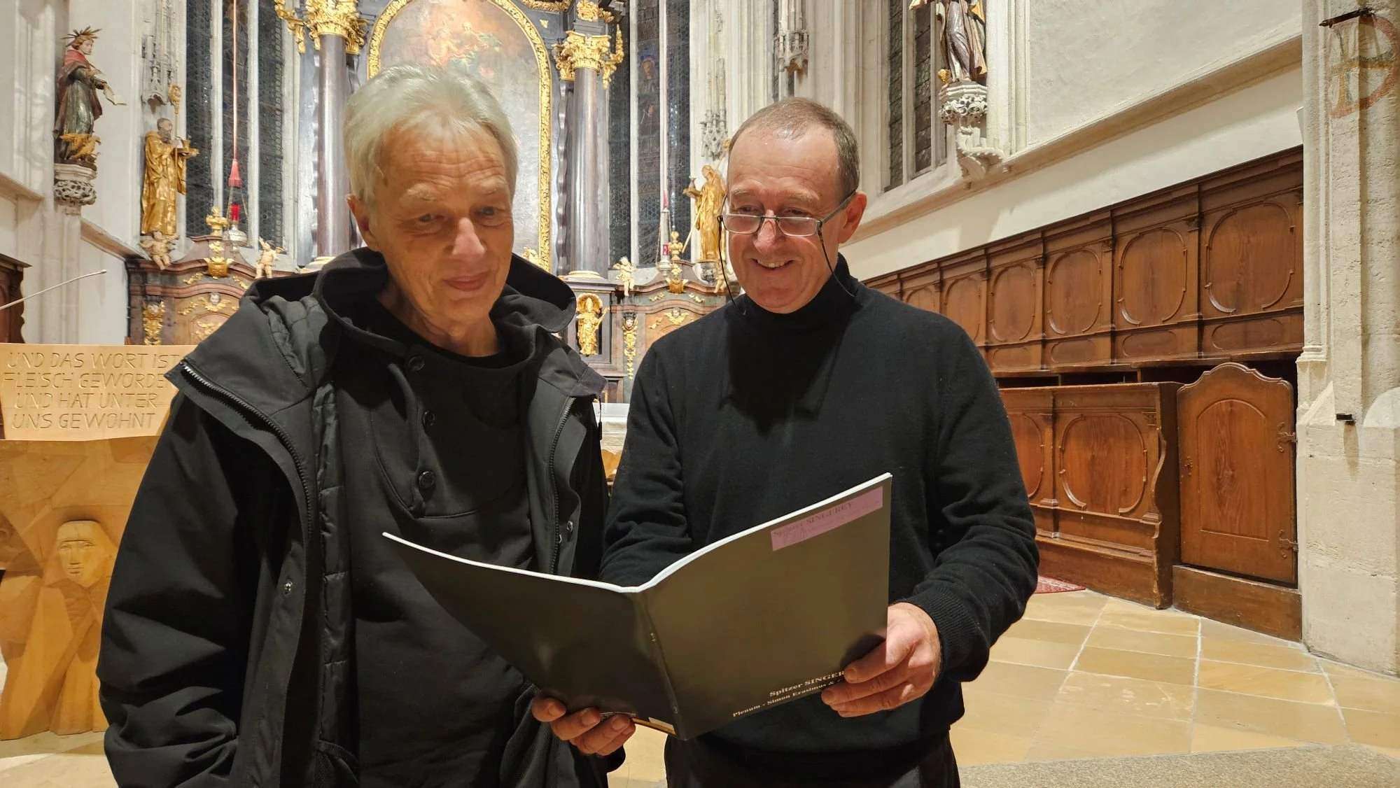Michael Koch und Colin Mason bei der Singerey 2025.