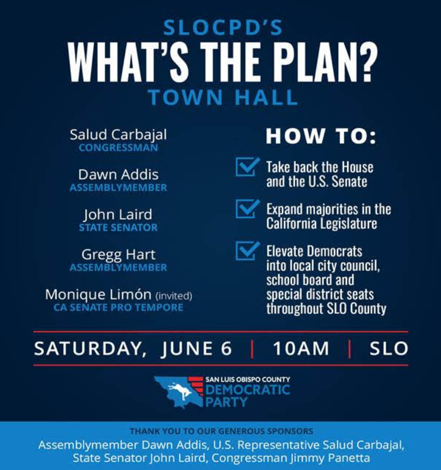 What’s the Plan? SLOCDP Town Hall