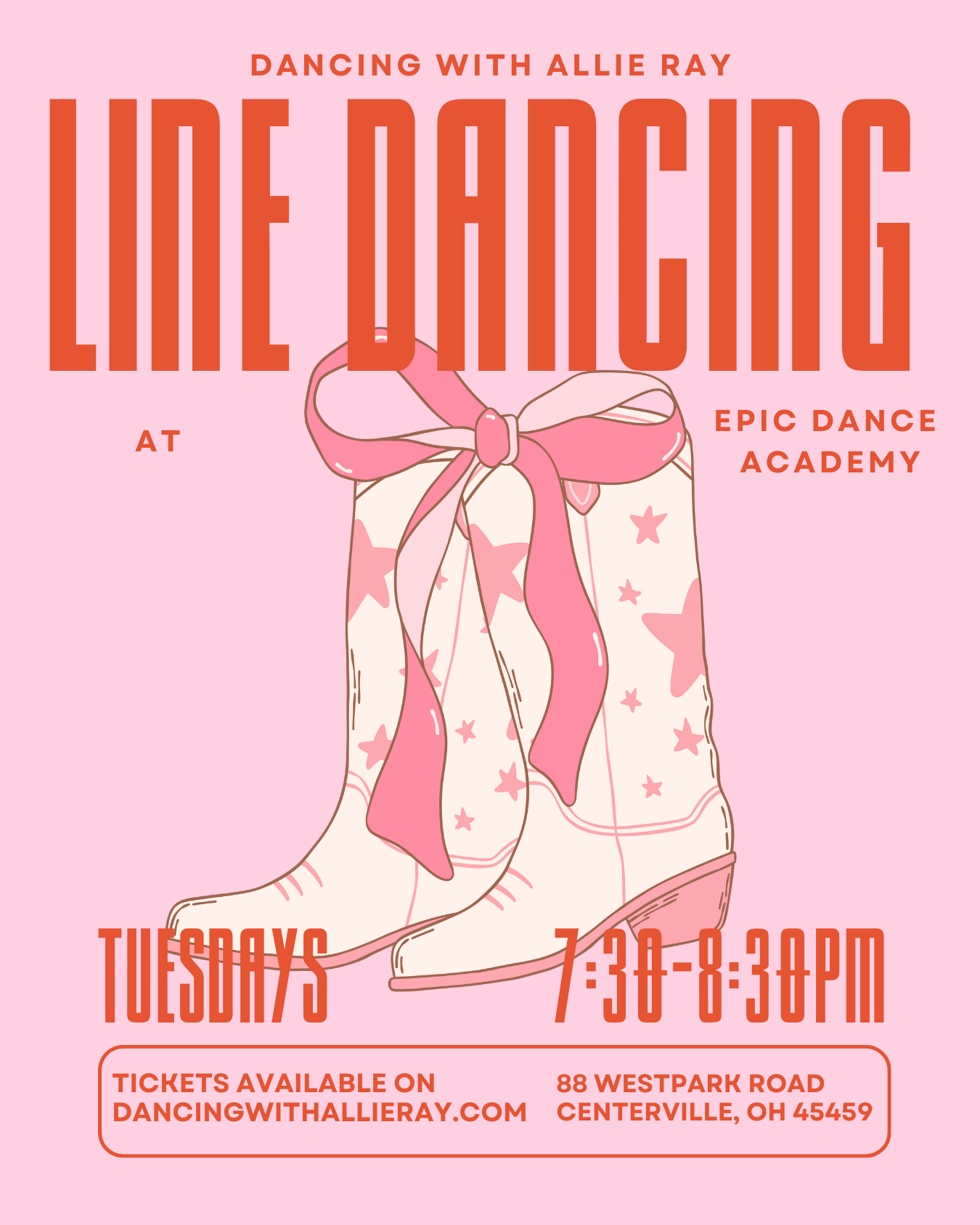 Line Dancing at Epic Dance Academy