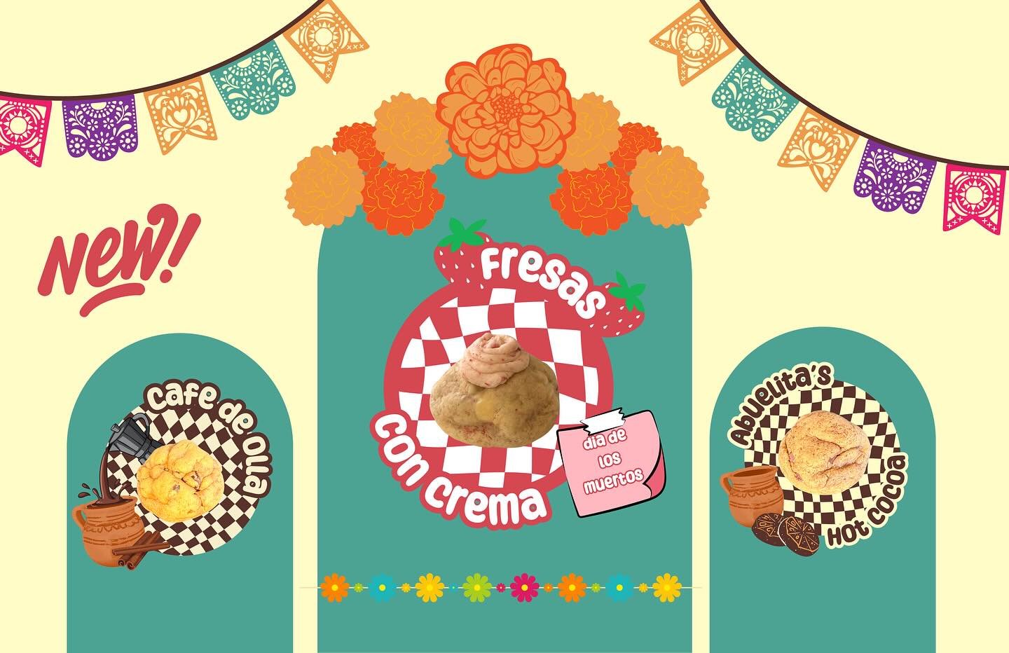 ✨ CookieYumm&rsquo;s D&iacute;a de los Muertos Boxes are here! ✨ Starting tonight, you can place your orders for this limited-edition treat box filled with flavors inspired by tradition and love 💀💐 Each box includes 12 cookies featuring our three n