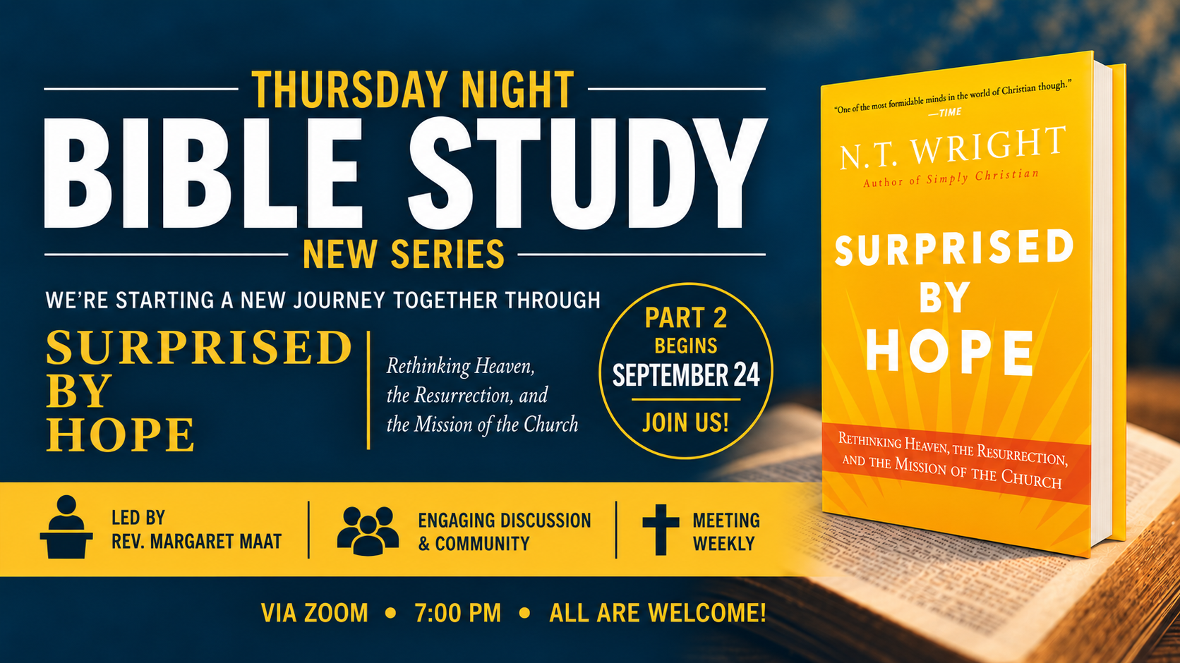Thursday Night Bible Study