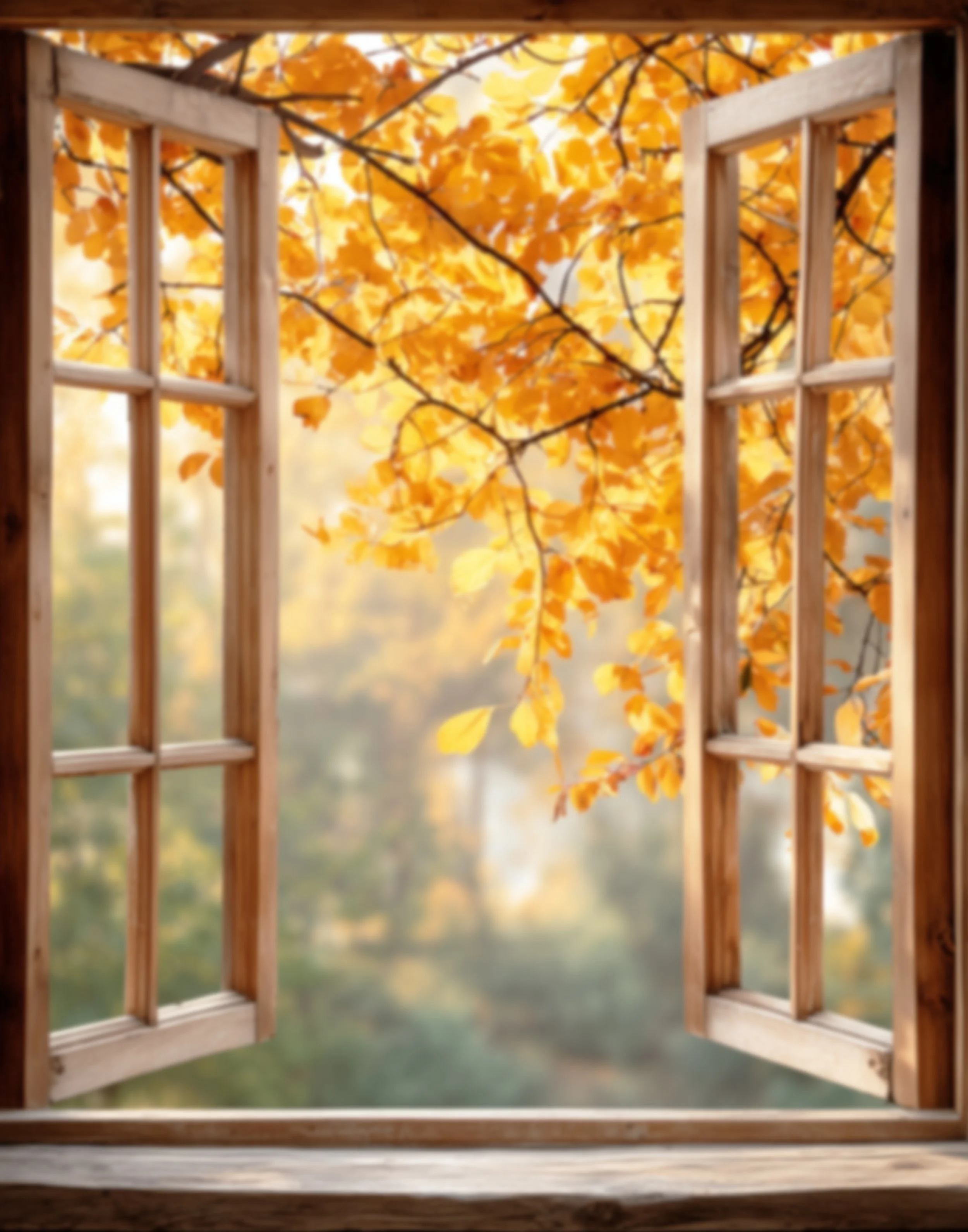 36 Autumn Window